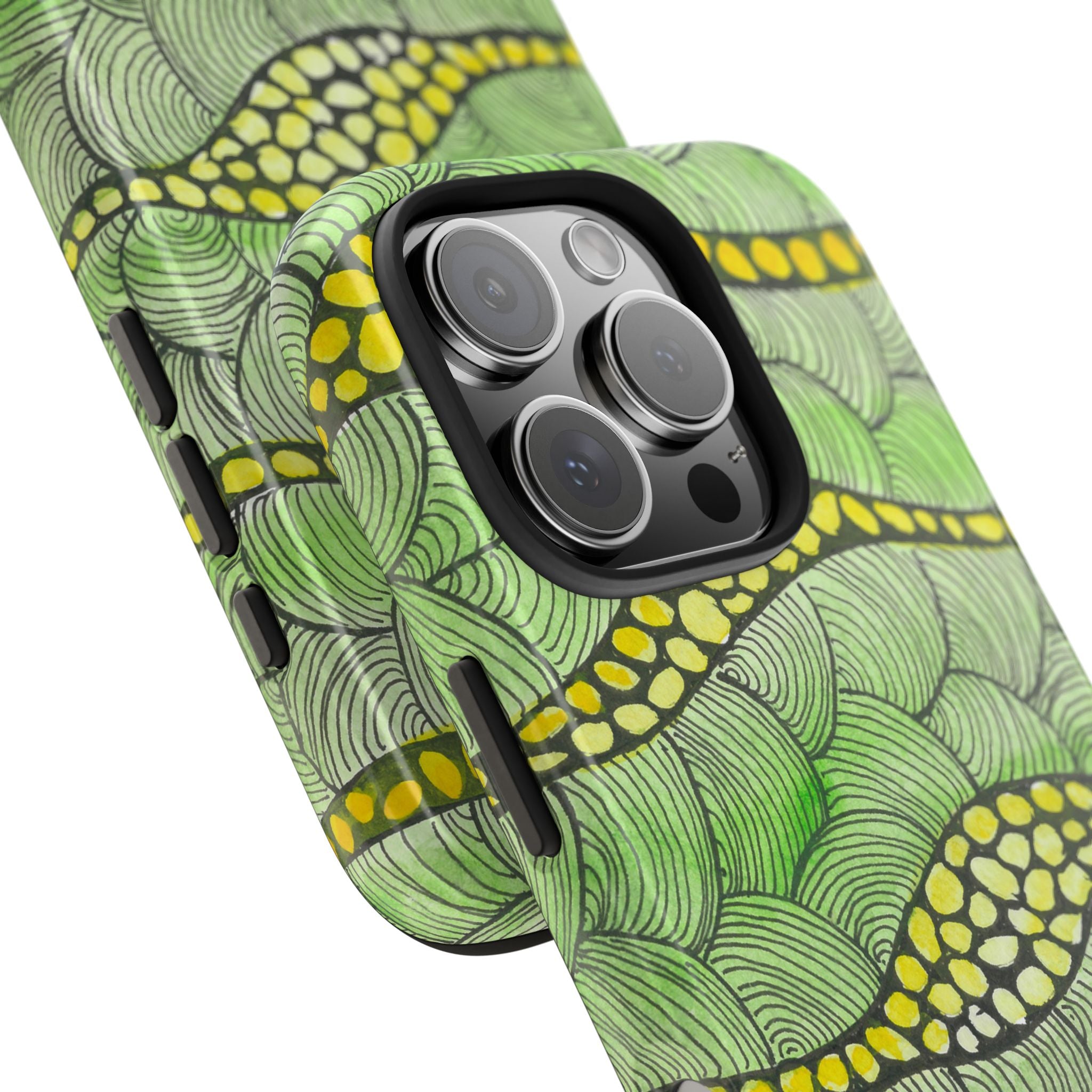 Tough Phone Case - All iPhones and Samsung Galaxys - Exciting Abstract Design #13 Watcha Thinking