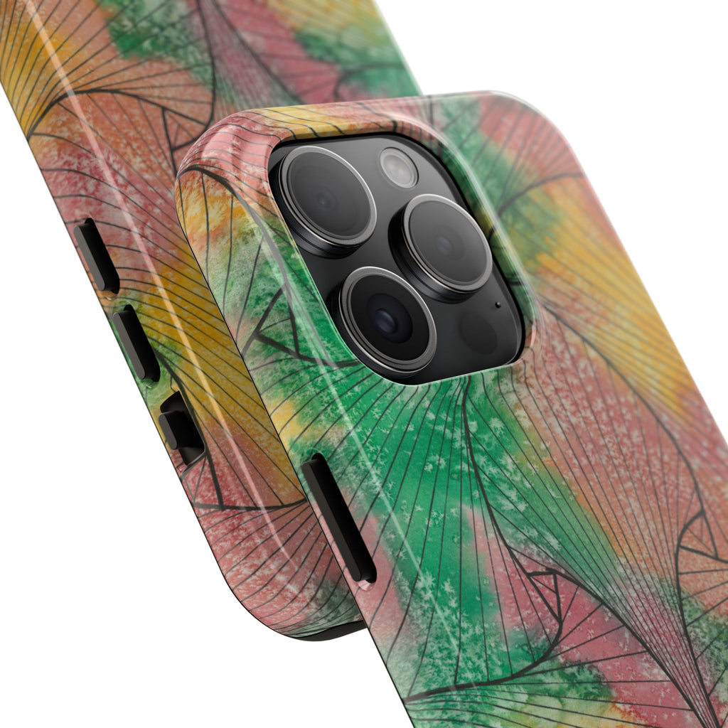 Tough Phone Case - All iPhones and Samsung Galaxys - Exciting Abstract Design #49 Health Well Being
