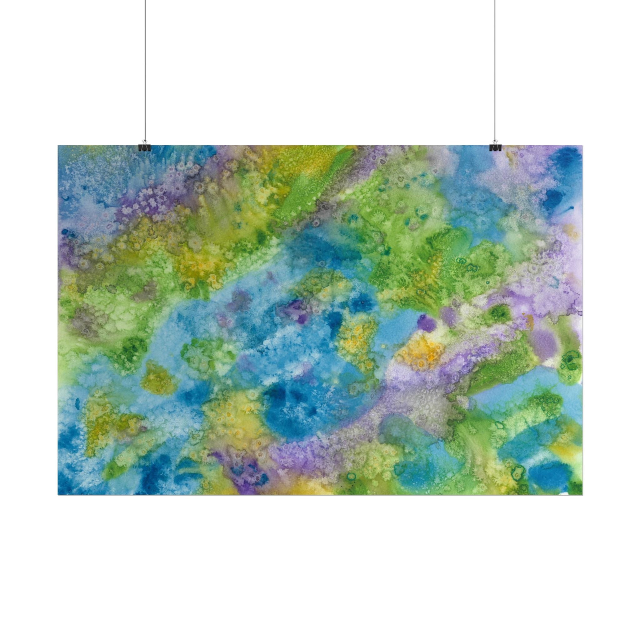 Large Colourful Wall Art, Posters & Prints, For Office, Bedroom or Living Room, or Special Gift #60 Happy Holidays