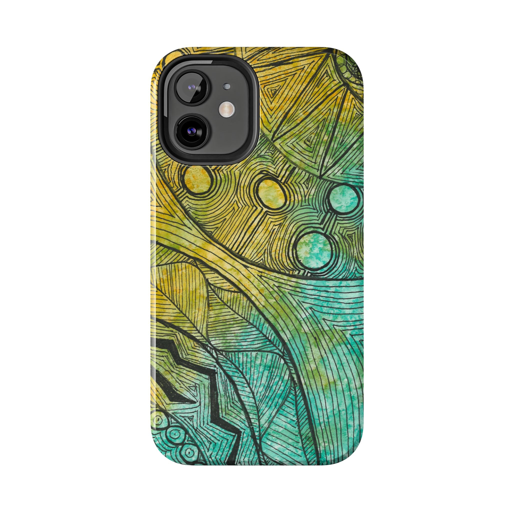 Tough Phone Case - All iPhones and Samsung Galaxys - Exciting Abstract Design #27 Come What May
