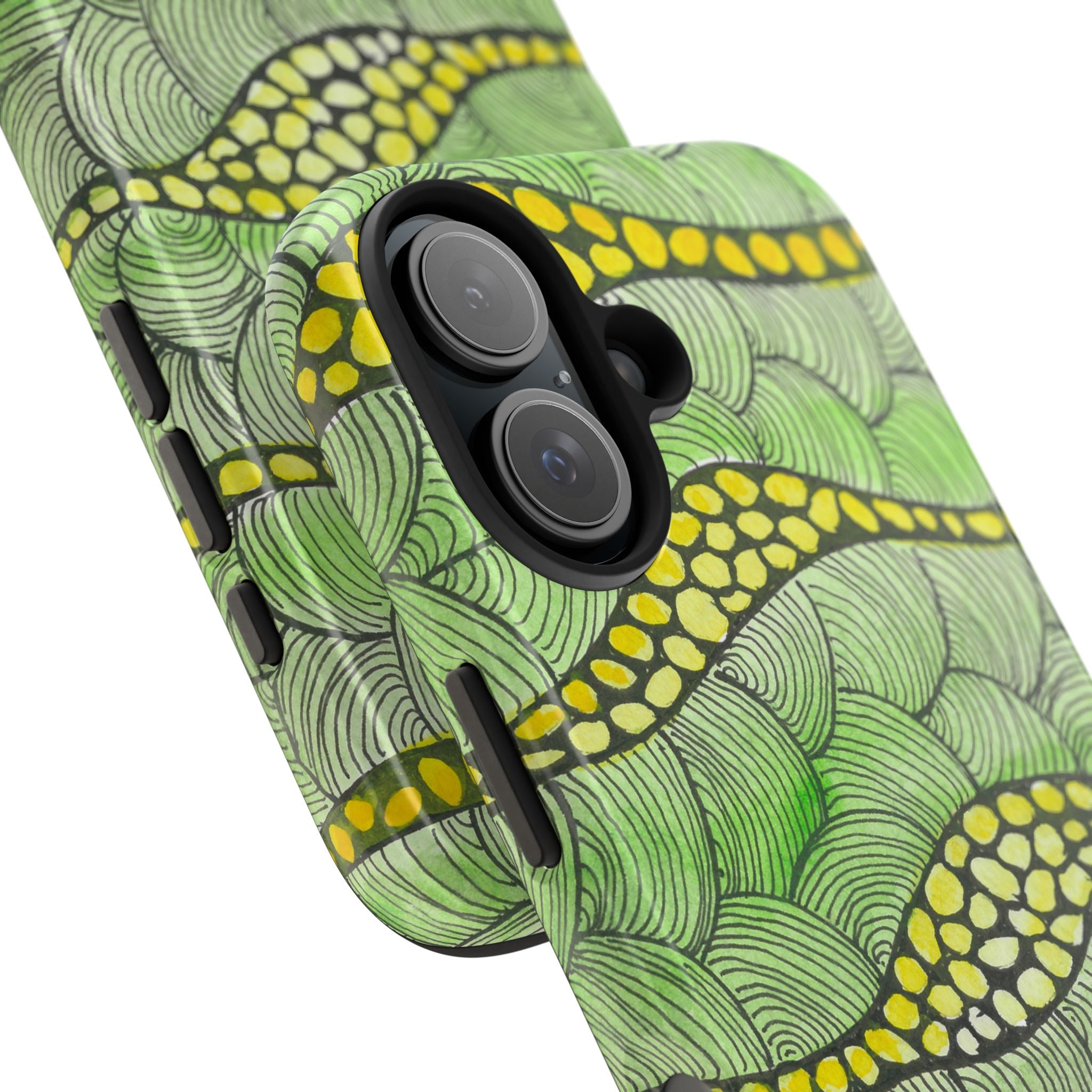 Tough Phone Case - All iPhones and Samsung Galaxys - Exciting Abstract Design #13 Watcha Thinking