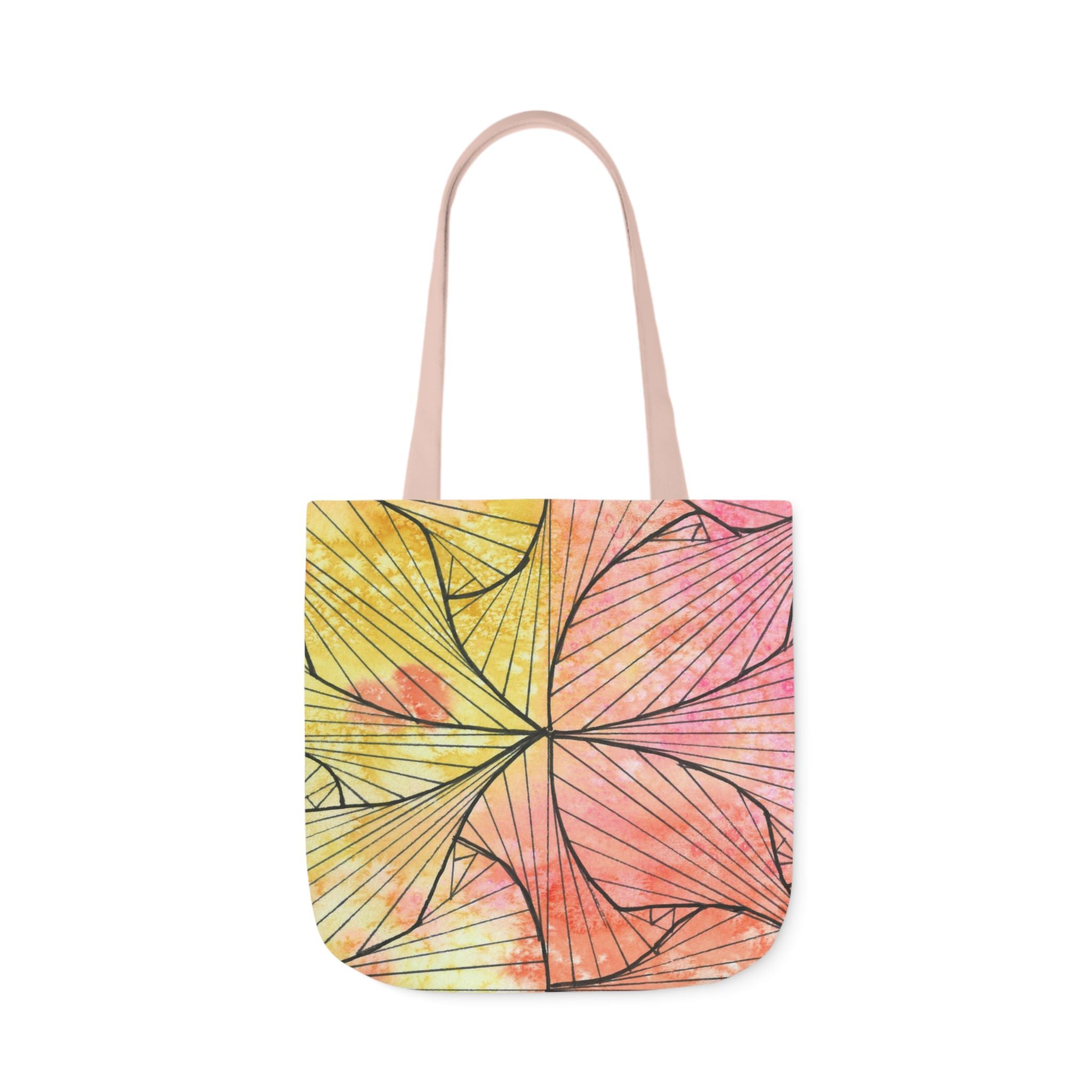 Canvas Tote Bags, Colourful Abstract Designs, 5-Color Straps, 3 Sizes.  For Family and friends or a Special Gift #39 Impossible They Said