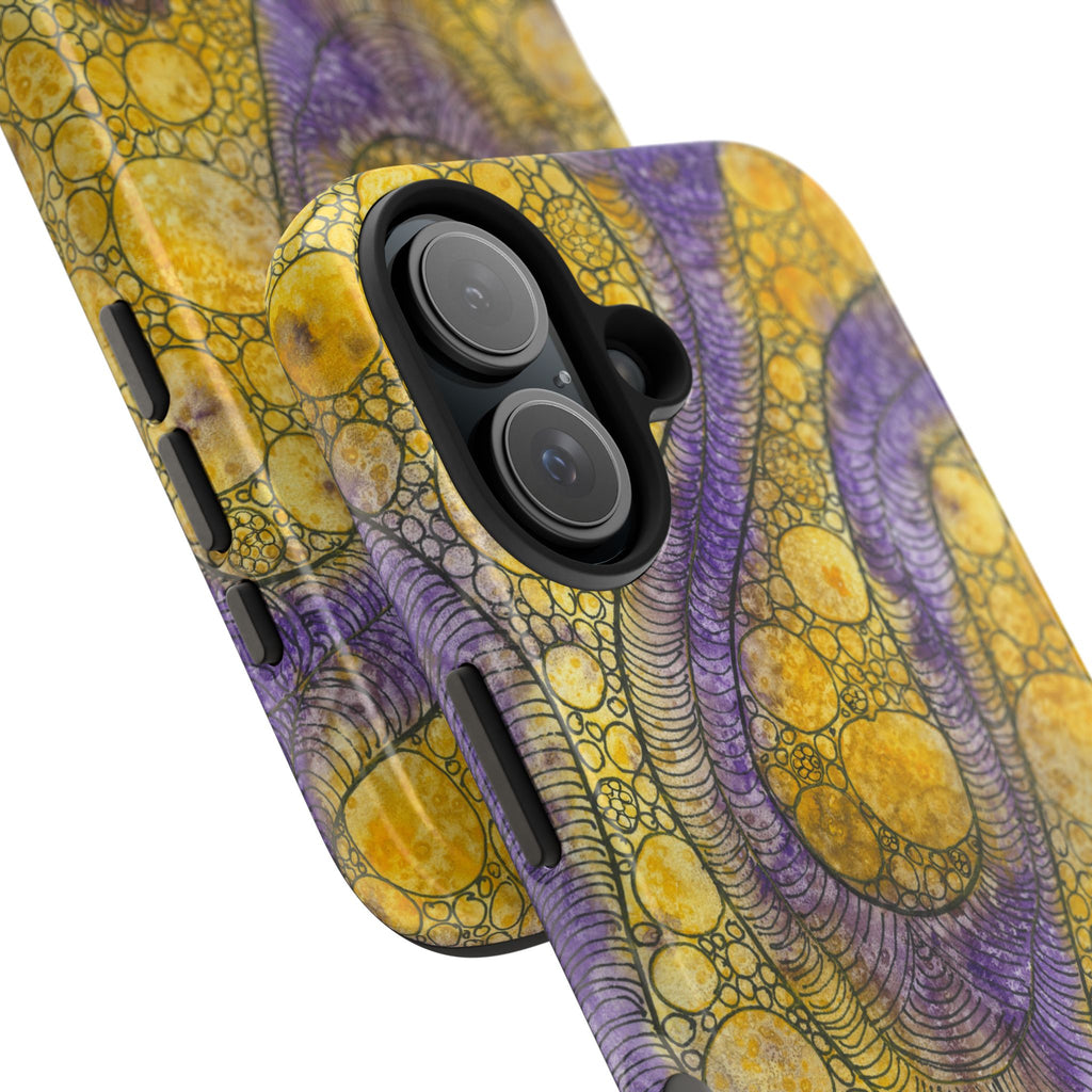 Tough Phone Case - All iPhones and Samsung Galaxys - Exciting Abstract Design #64 Is Now A Good Time?