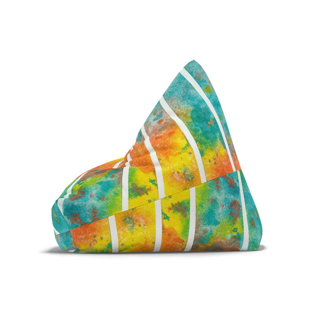 Bean Bag Chair Covers For Indoor & Outdoor - 2 Sizes - Exciting Abstract Design #101 Your Energy Radiates