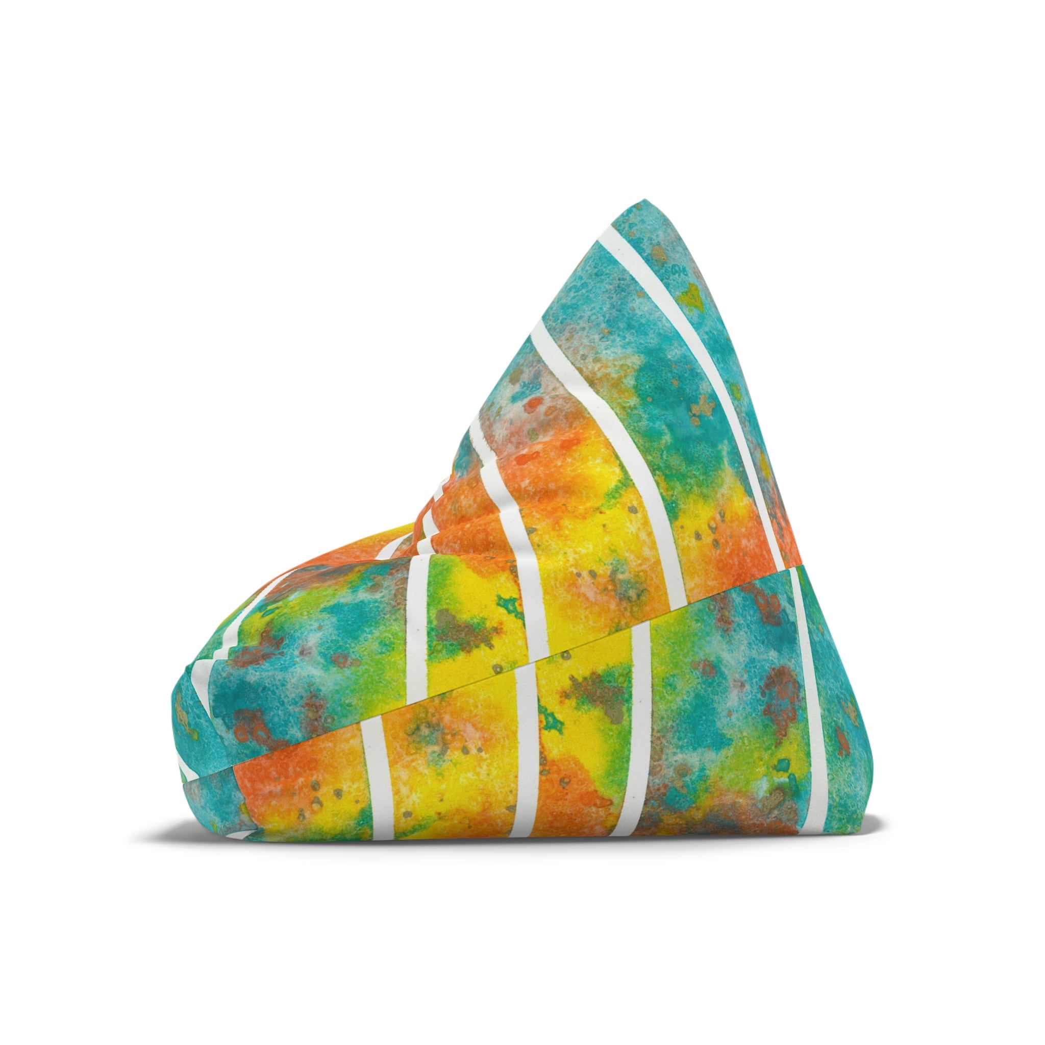 Bean Bag Chair Covers For Indoor & Outdoor - 2 Sizes - Exciting Abstract Design #101 Your Energy Radiates