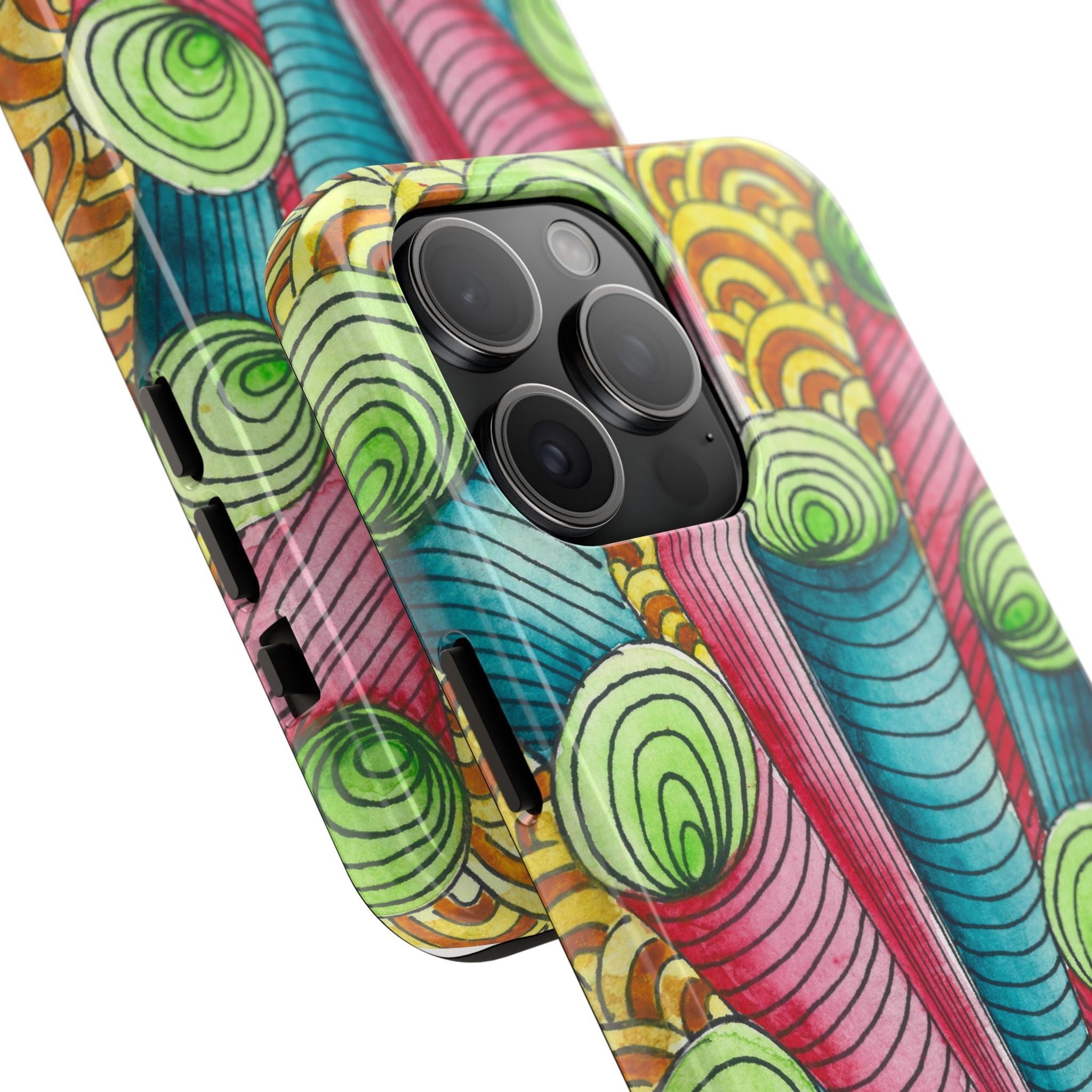Tough Phone Case - All iPhones and Samsung Galaxys - Exciting Abstract Design #93 On A Mission