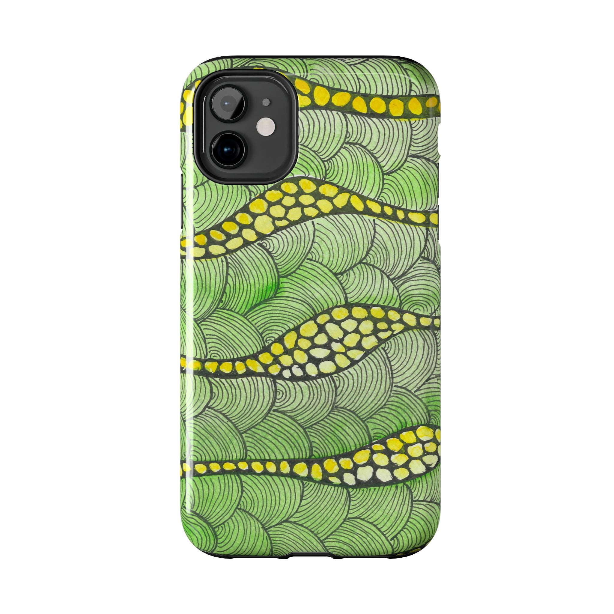 Tough Phone Case - All iPhones and Samsung Galaxys - Exciting Abstract Design #13 Watcha Thinking