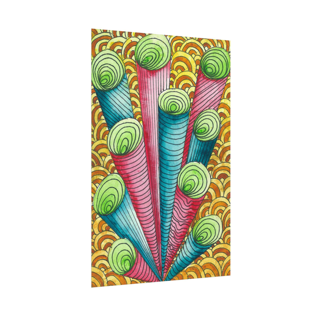 Large Colourful Wall Art, Posters & Prints, For Office, Bedroom or Living Room, or Special Gift #93 On A Mission
