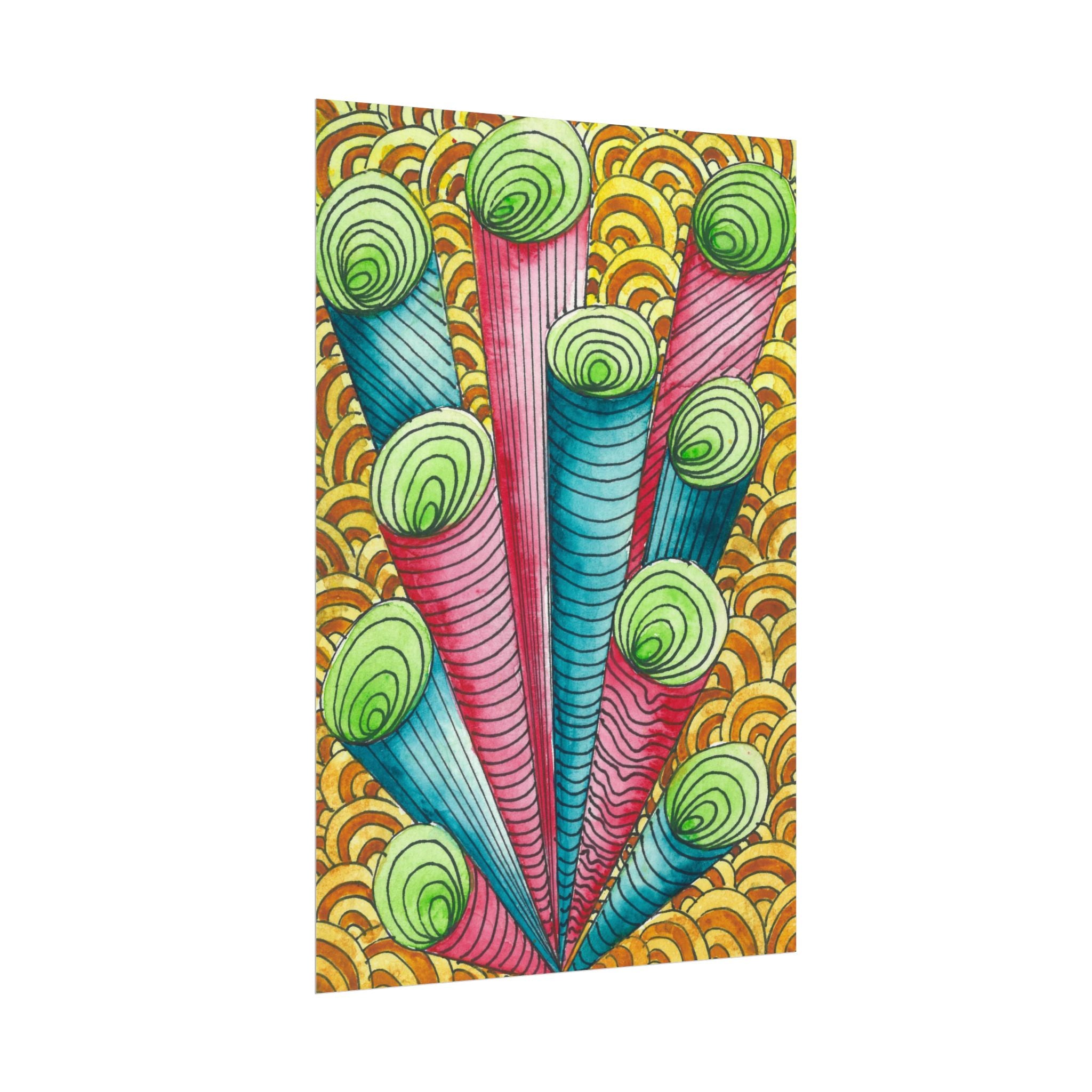 Large Colourful Wall Art, Posters & Prints, For Office, Bedroom or Living Room, or Special Gift #93 On A Mission