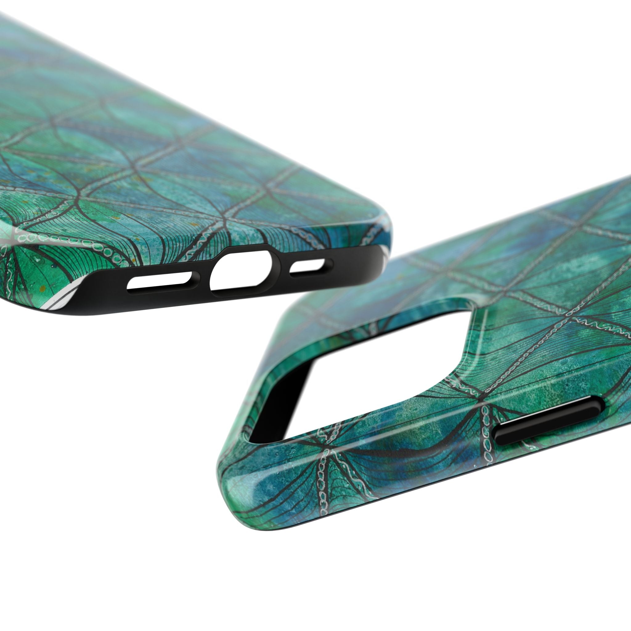 Tough Phone Case - All iPhones and Samsung Galaxys - Exciting Abstract Design #58 How's the Serenity