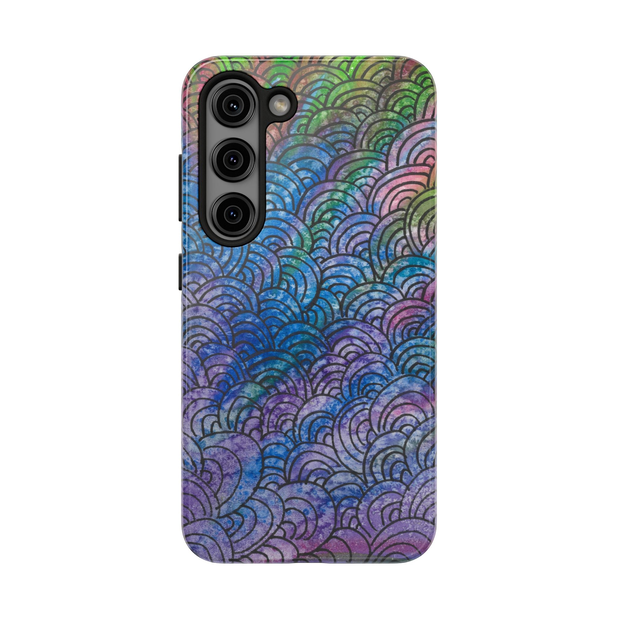 Tough Phone Case - All iPhones and Samsung Galaxys - Exciting Abstract Design #84 Ah! The Past