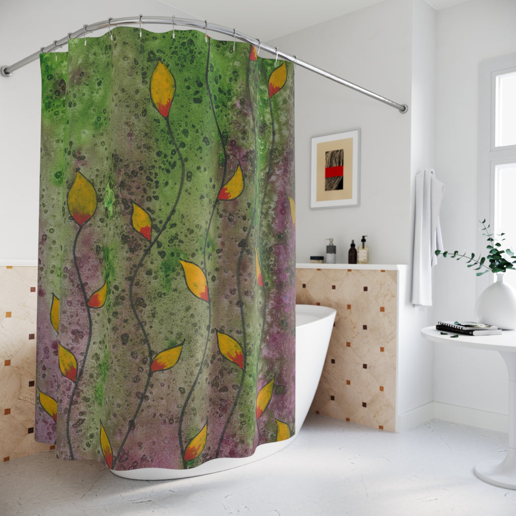 Beautiful Shower Curtains to Refresh Your Bathroom. Colourful Abstract Designs. Perfect For Your Bathroom or Special House-Warming Gift #98 HOPE