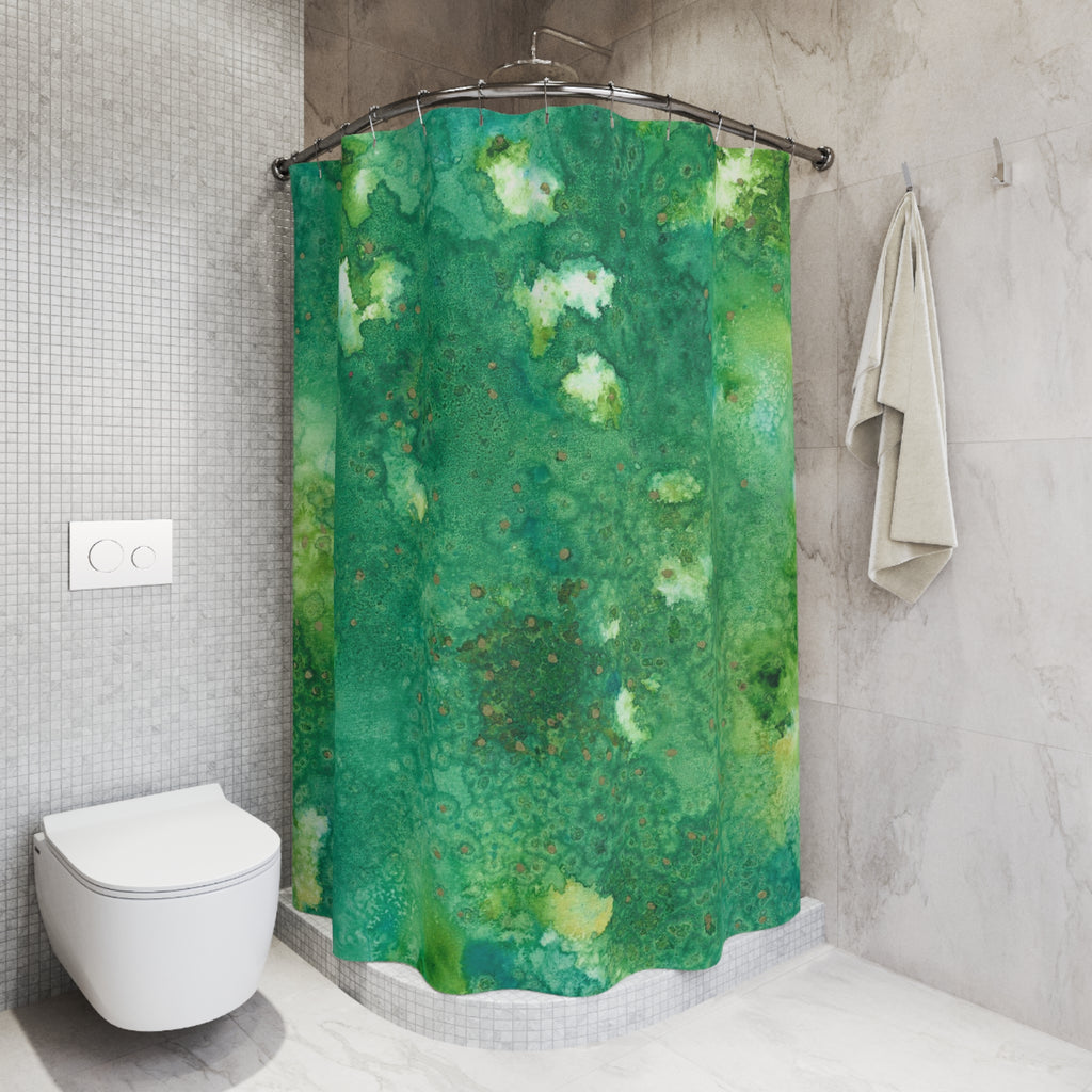 Beautiful Shower Curtains to Refresh Your Bathroom. Colourful Abstract Designs. Perfect For Your Bathroom or Special House-Warming Gift #79 Abundance Cometh