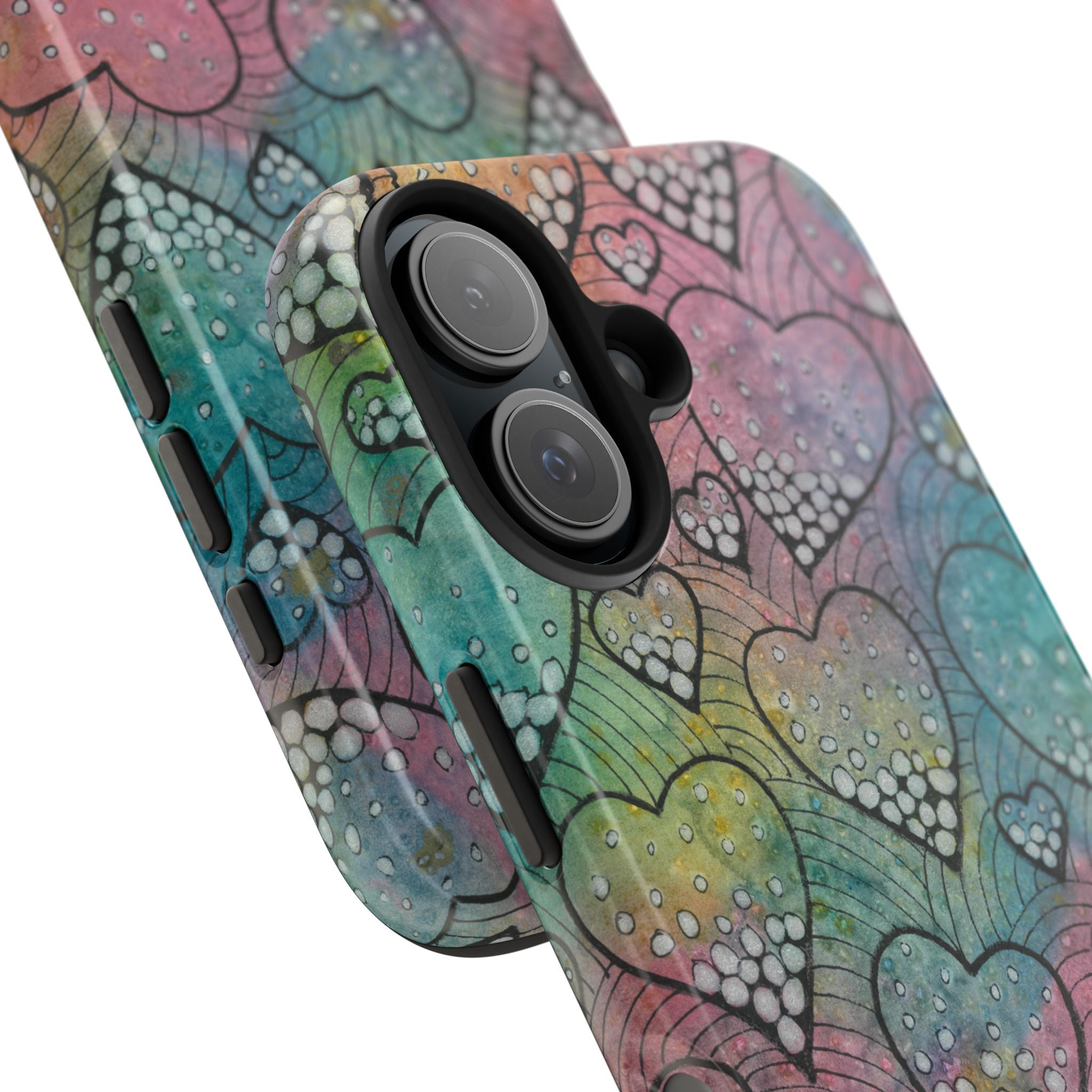 Tough Phone Case - All iPhones and Samsung Galaxys - Exciting Abstract Design #97 What's Love Got To Do With It