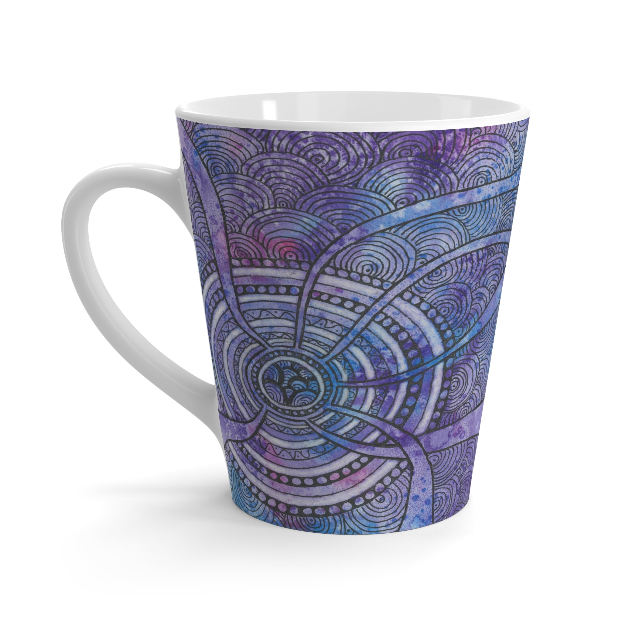 Coffee Mugs and Cups. Colourful Abstract Designs. Perfect for Home, Office or Special Gift #56 The Way Home