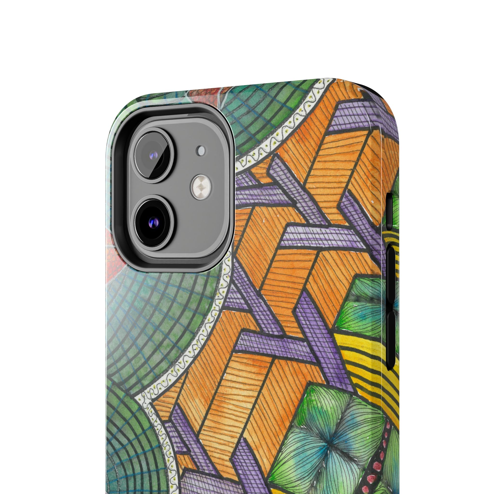 Tough Phone Case - All iPhones and Samsung Galaxys - Exciting Abstract Design #31 T'Eye Land