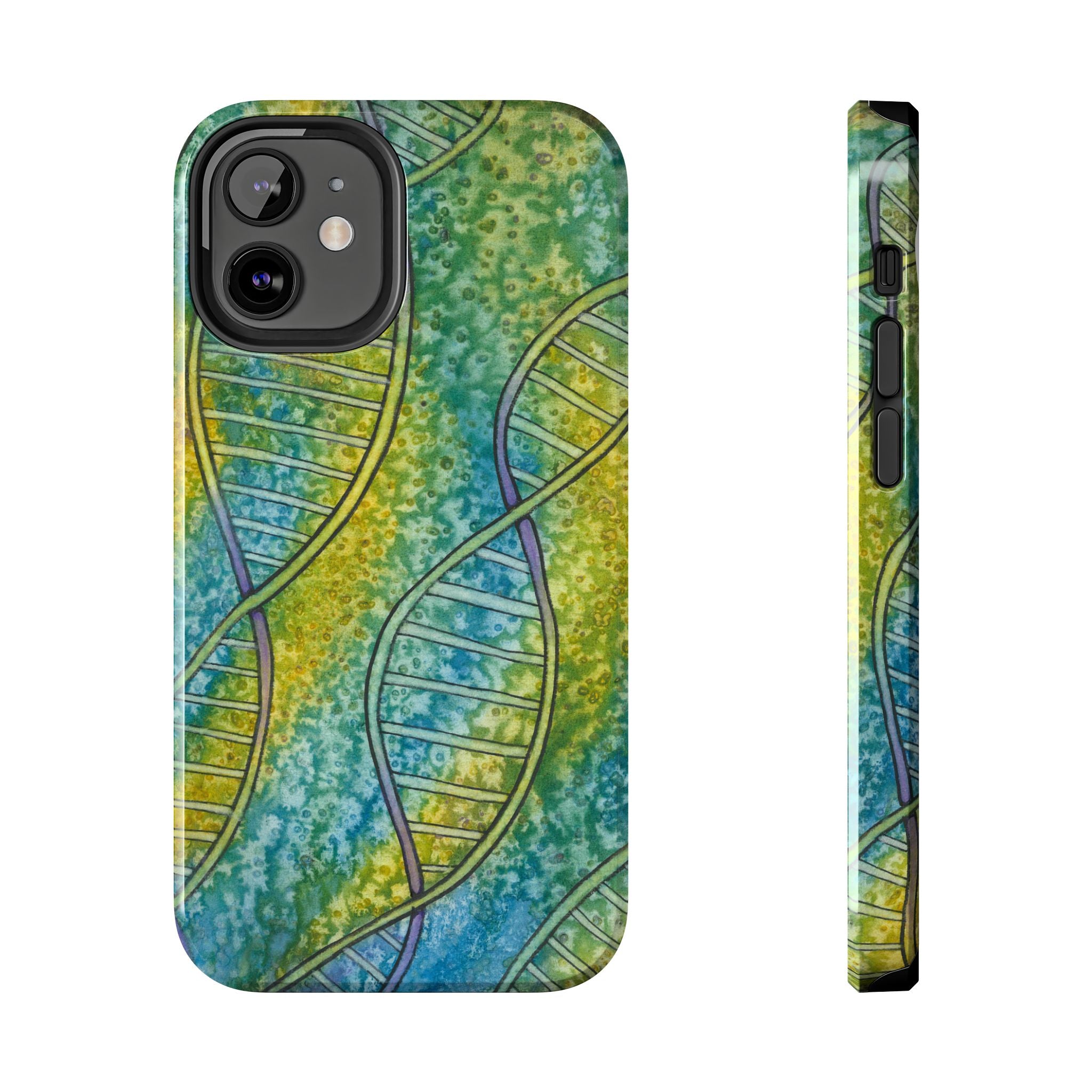 Tough Phone Case - All iPhones and Samsung Galaxys - Exciting Abstract Design #99 Crop of DNA