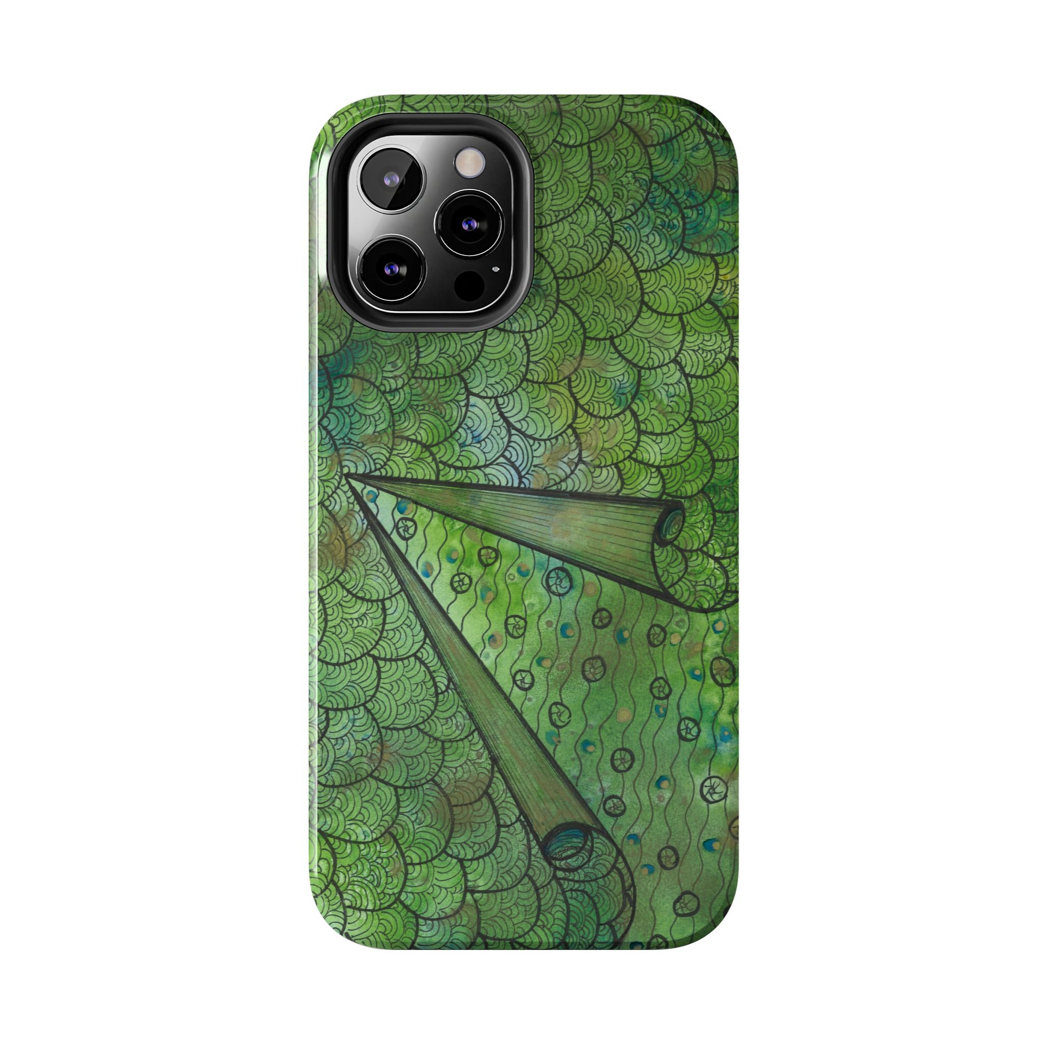 Tough Phone Case - All iPhones and Samsung Galaxys - Exciting Abstract Design #69 New Horizons