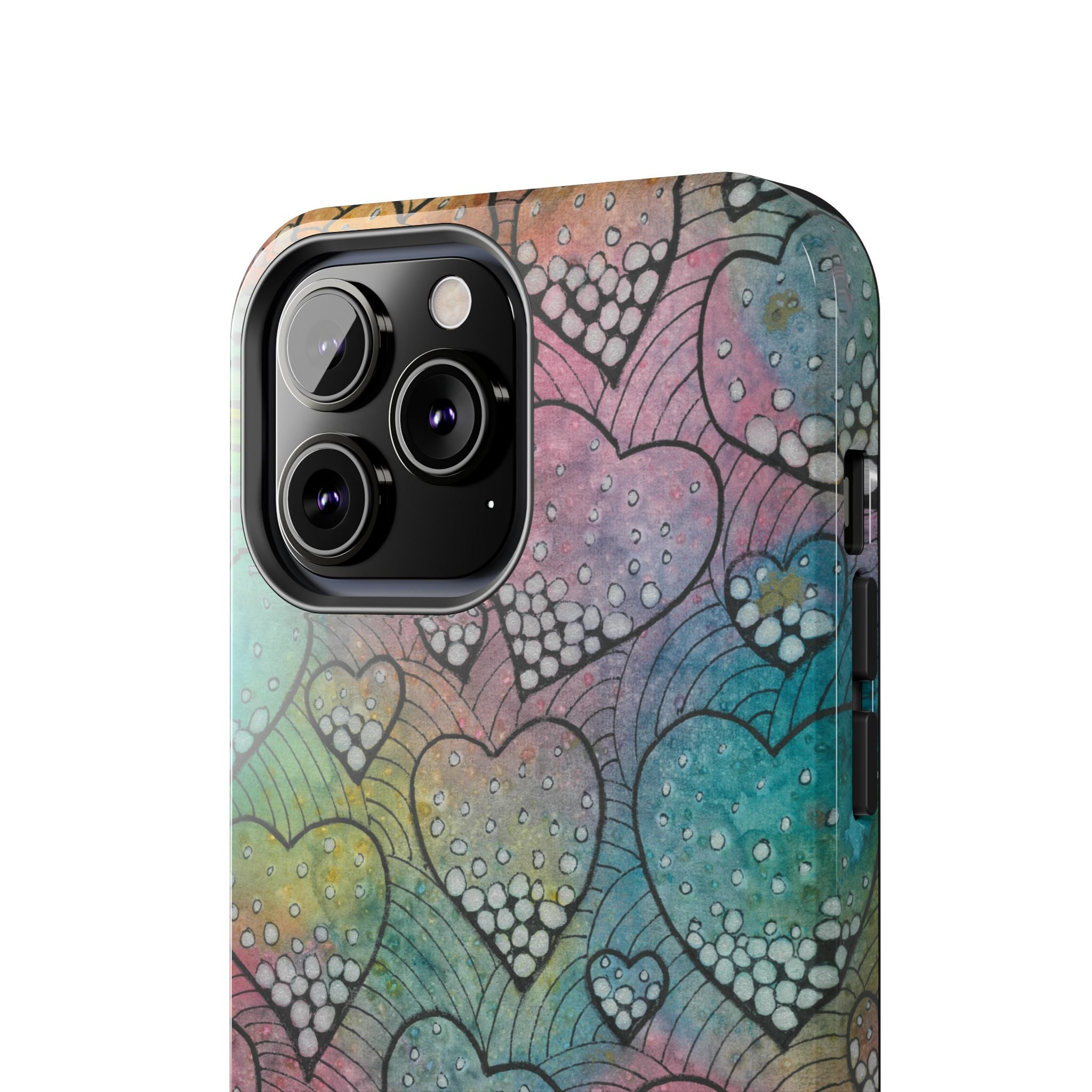Tough Phone Case - All iPhones and Samsung Galaxys - Exciting Abstract Design #97 What's Love Got To Do With It