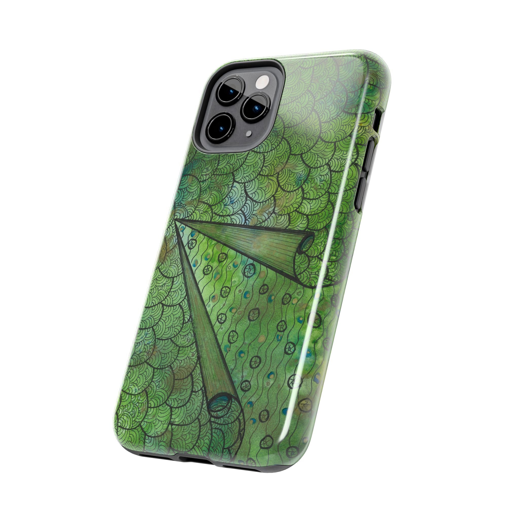 Tough Phone Case - All iPhones and Samsung Galaxys - Exciting Abstract Design #69 New Horizons