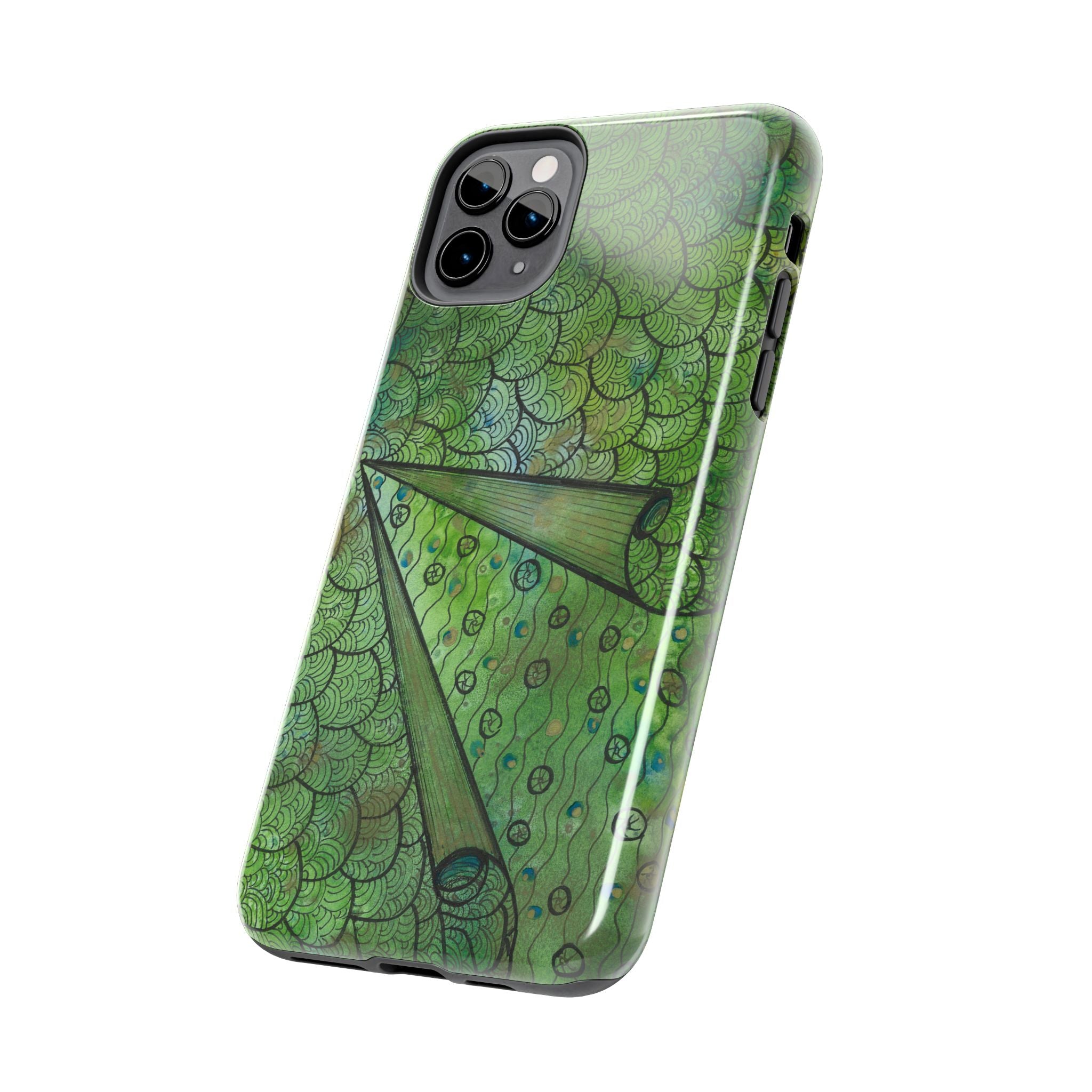 Tough Phone Case - All iPhones and Samsung Galaxys - Exciting Abstract Design #69 New Horizons
