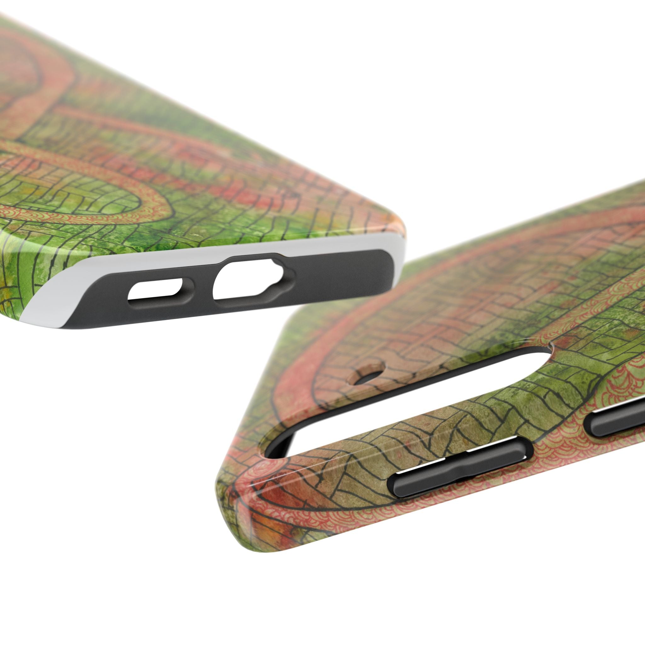 Tough Phone Case - All iPhones and Samsung Galaxys - Exciting Abstract Design #57 Celtic Flavours