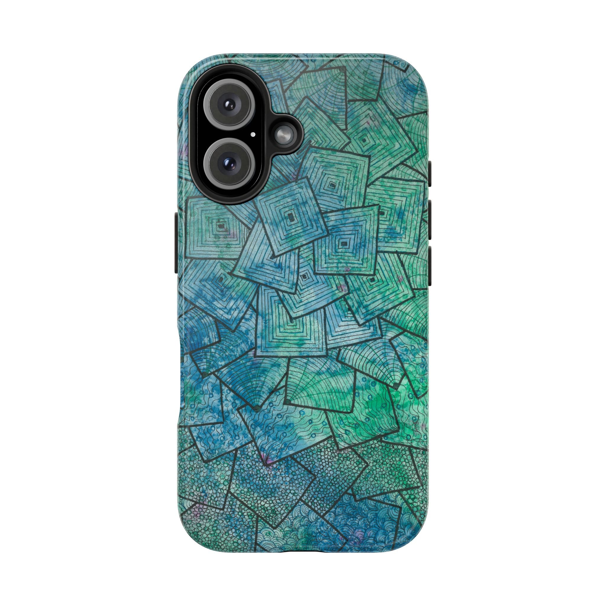 Tough Phone Case - All iPhones and Samsung Galaxys - Exciting Abstract Design #65 And The Answer Is