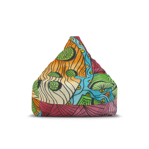 Bean Bag Chair Covers For Indoor & Outdoor - 2 Sizes - Exciting Abstract Design #11 Today's The Day