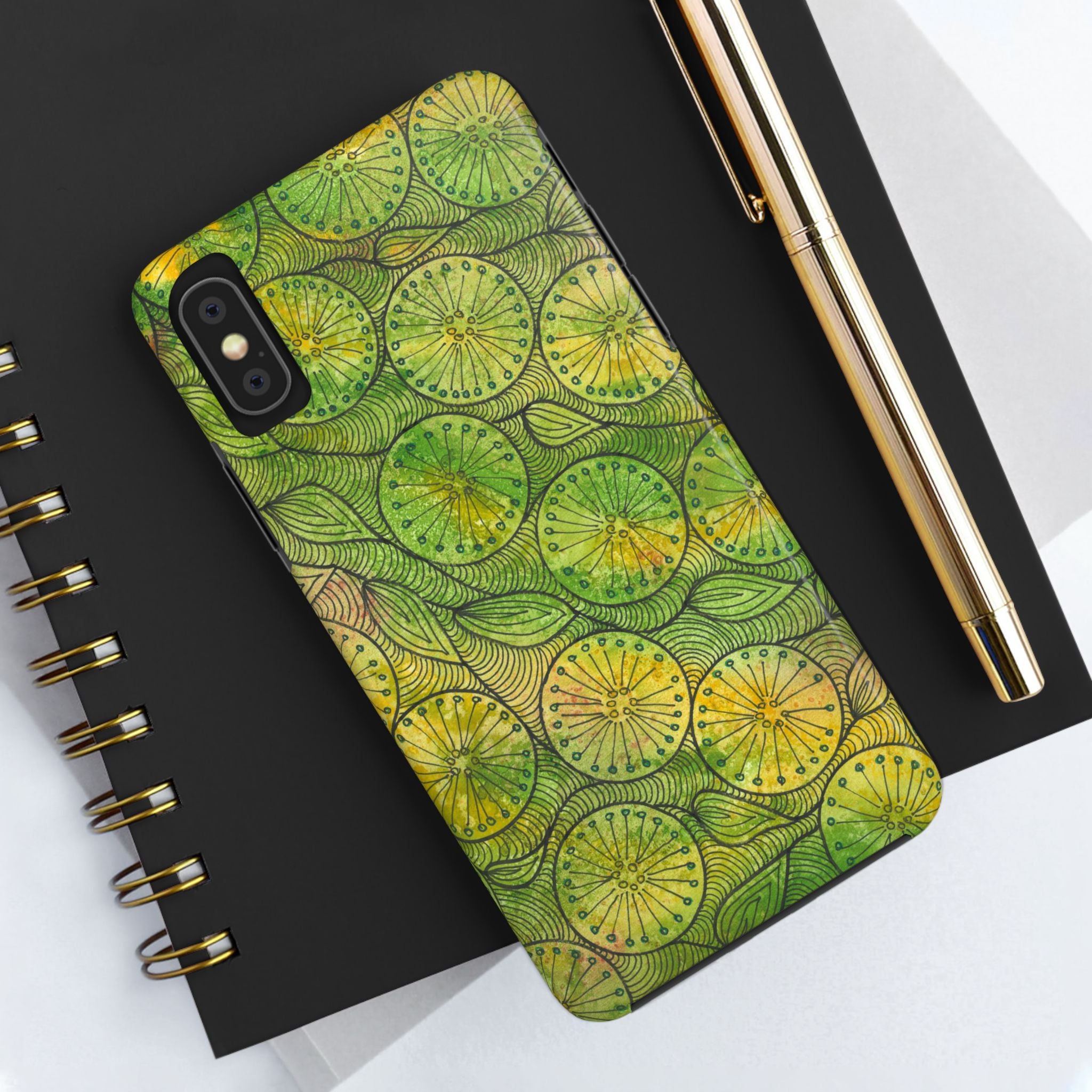 Tough Phone Case - All iPhones and Samsung Galaxys - Exciting Abstract Design #63 Margarita Mondays