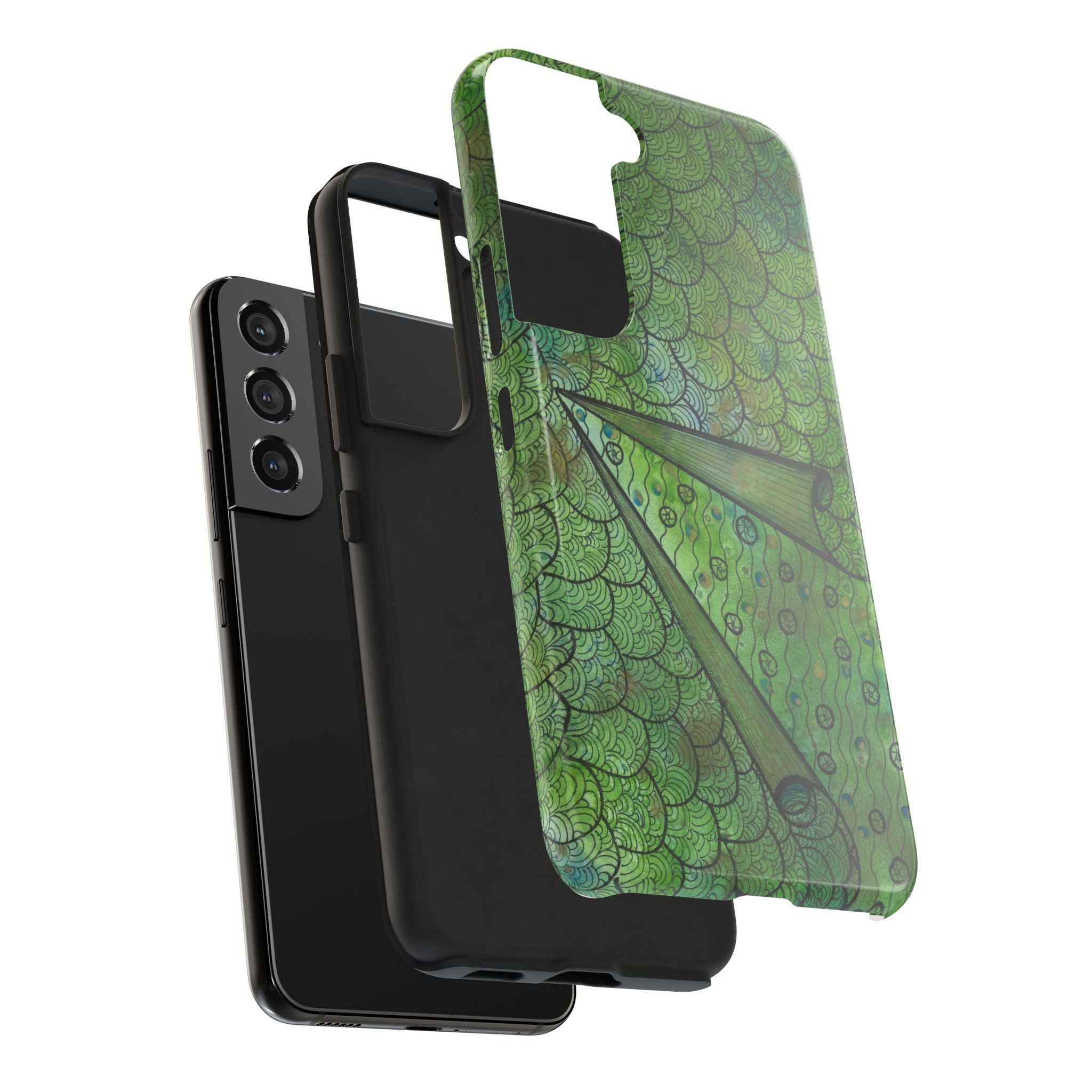 Tough Phone Case - All iPhones and Samsung Galaxys - Exciting Abstract Design #69 New Horizons