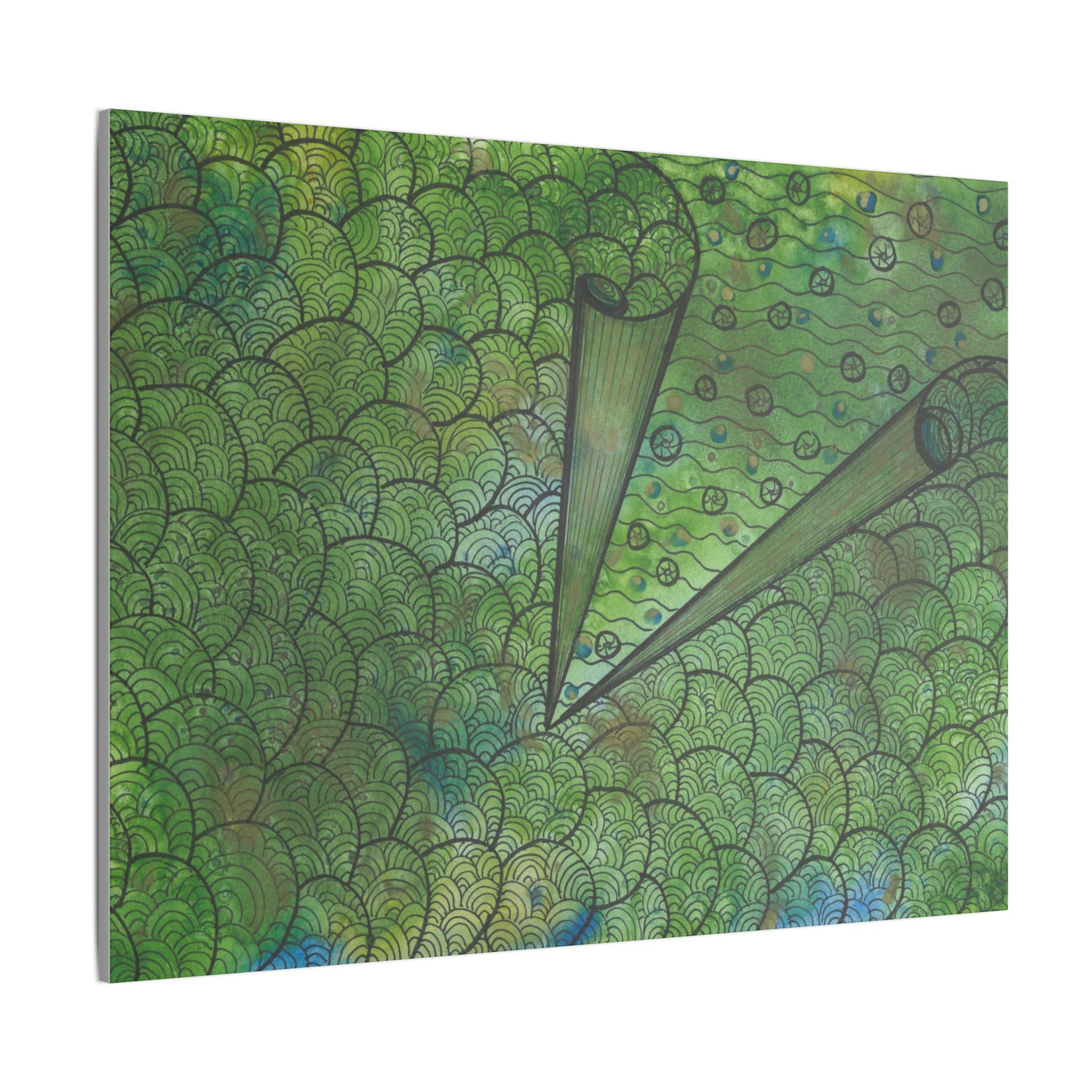 Large Colourful Wall Art, Canvas Prints, For Office, Bedroom or Living Room, or Special Gift #69 New Horizons