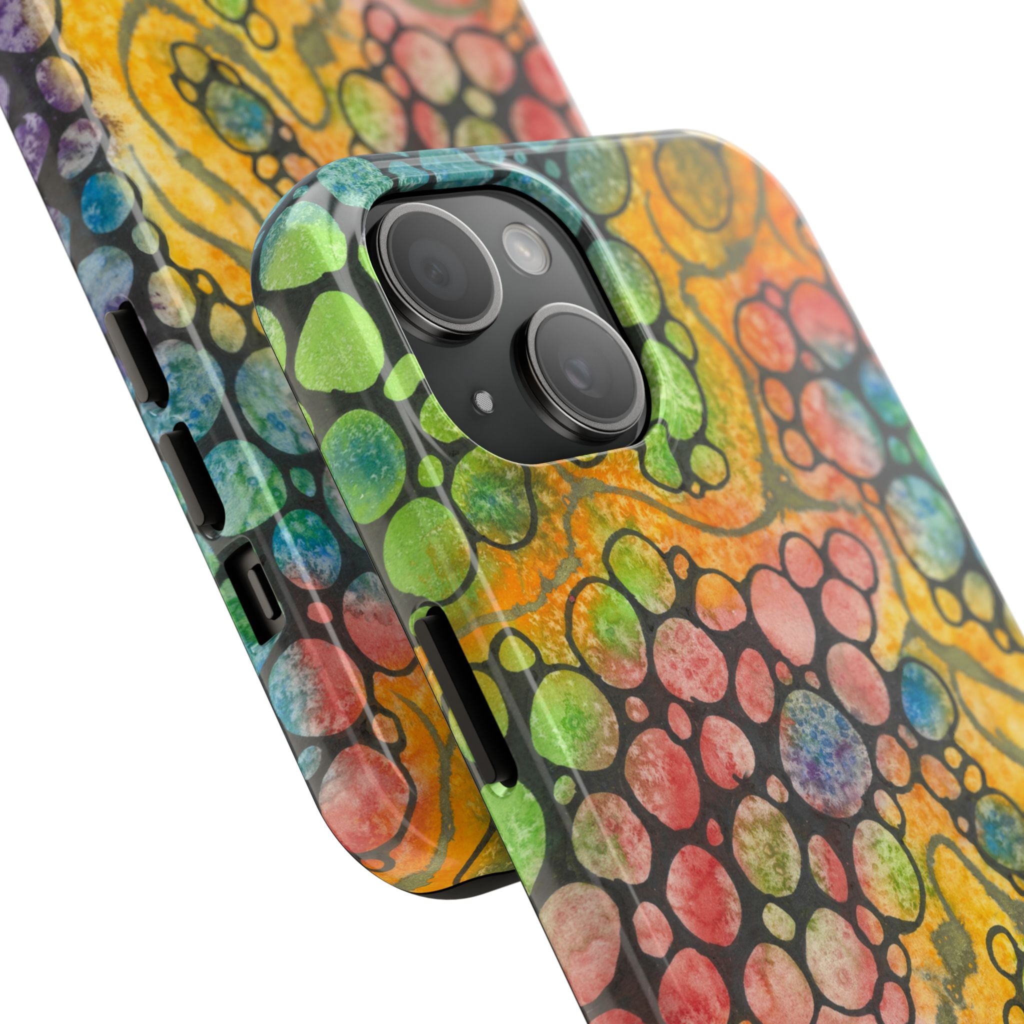 Tough Phone Case - All iPhones and Samsung Galaxys - Exciting Abstract Design #77 River Of Dreams