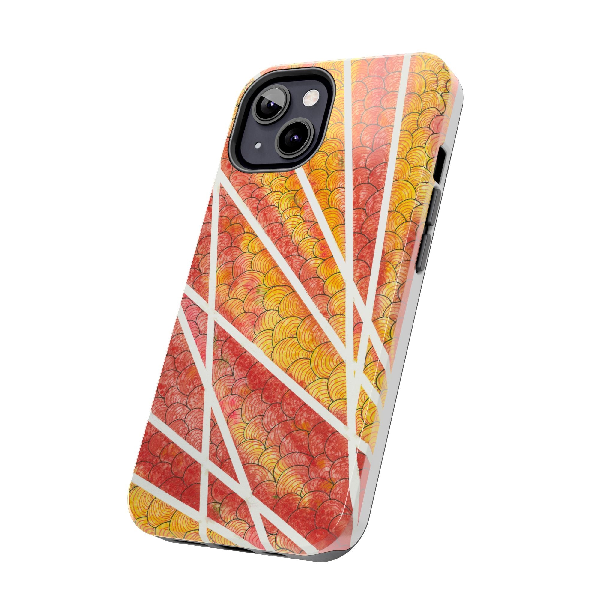 Tough Phone Case - All iPhones and Samsung Galaxys - Exciting Abstract Design #67 Max Mimosa