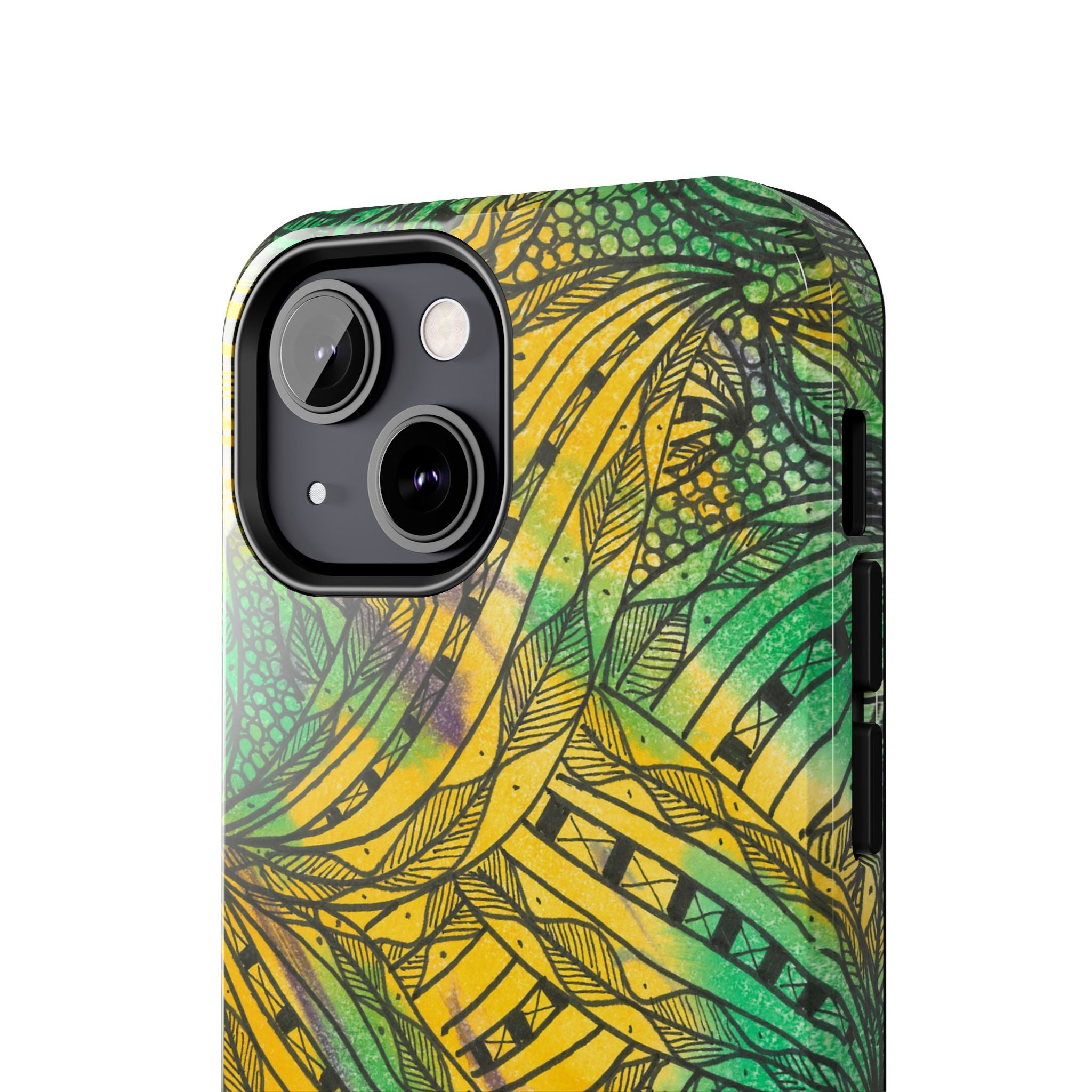 Tough Phone Case - All iPhones and Samsung Galaxys - Exciting Abstract Design #37 Shubbery!