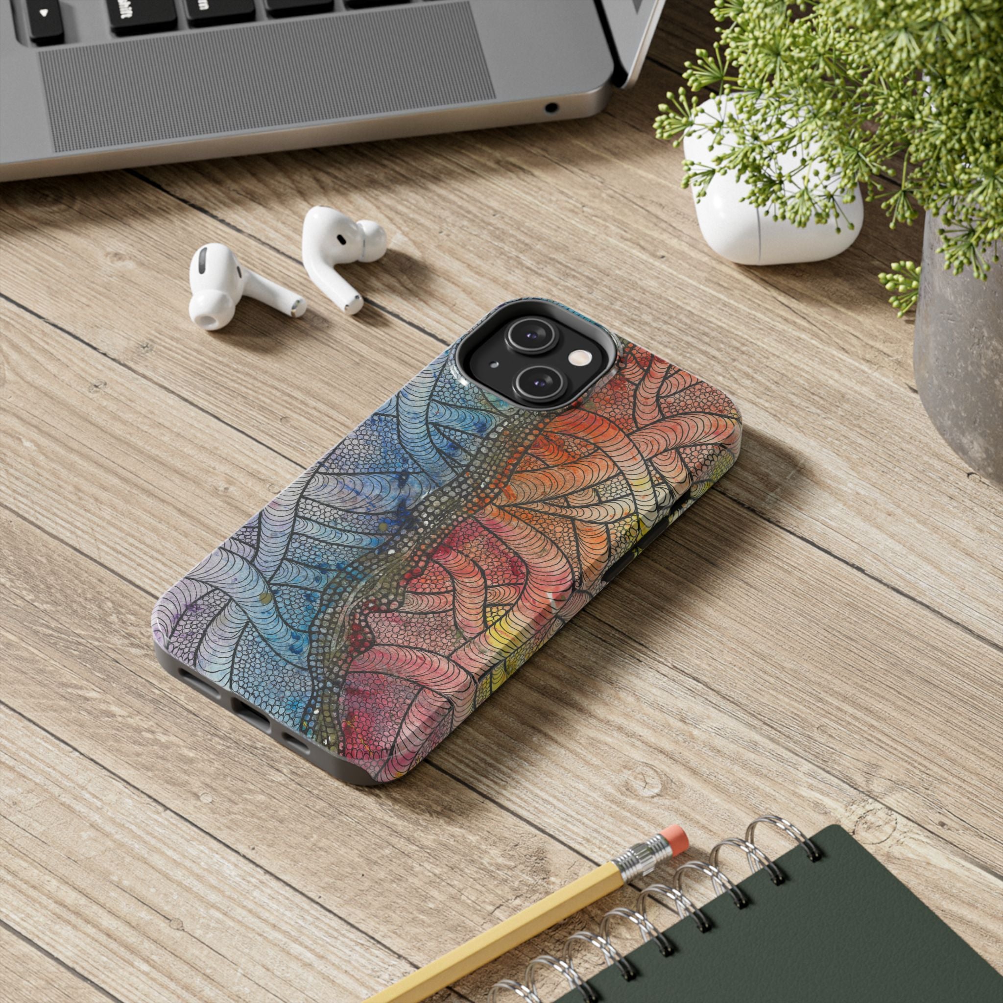 Tough Phone Case - All iPhones and Samsung Galaxys - Exciting Abstract Design #72 After The End