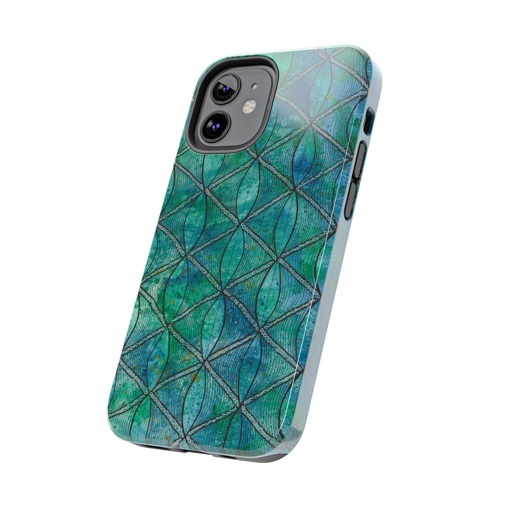 Tough Phone Case - All iPhones and Samsung Galaxys - Exciting Abstract Design #58 How's the Serenity