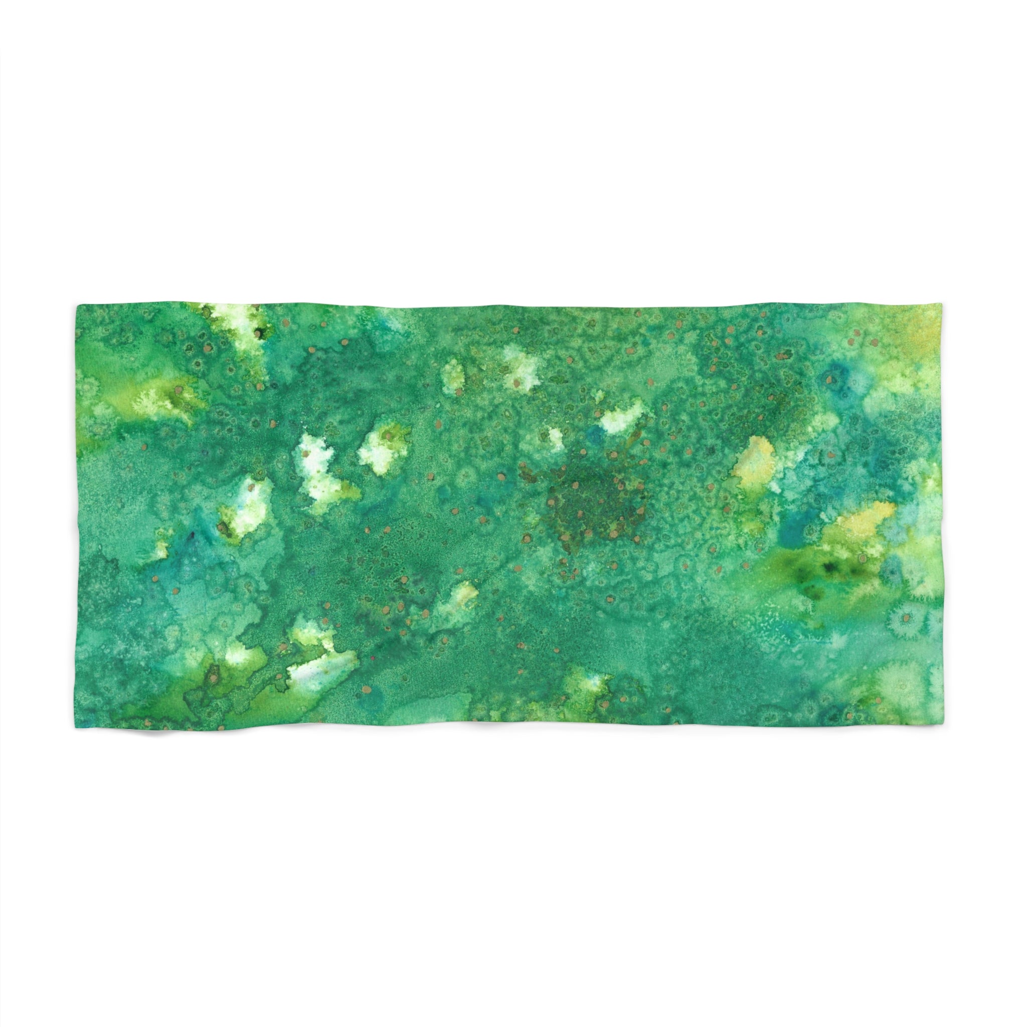 Colourful Abstract Beach Towels, Cotton Loop backing for Durability, 2 Sizes.  For Family and friends or a Special Gift #79 Abundance Cometh