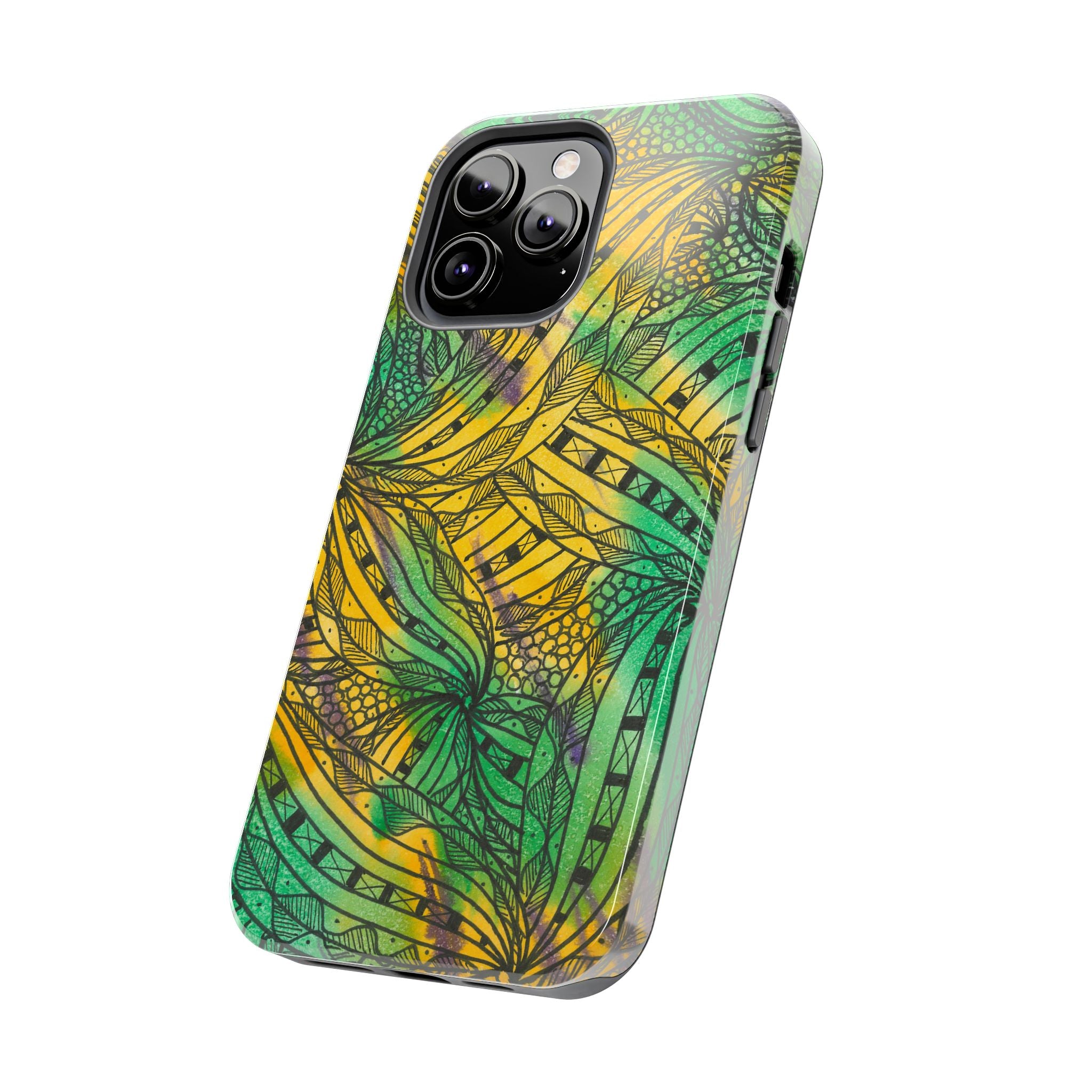 Tough Phone Case - All iPhones and Samsung Galaxys - Exciting Abstract Design #37 Shubbery!