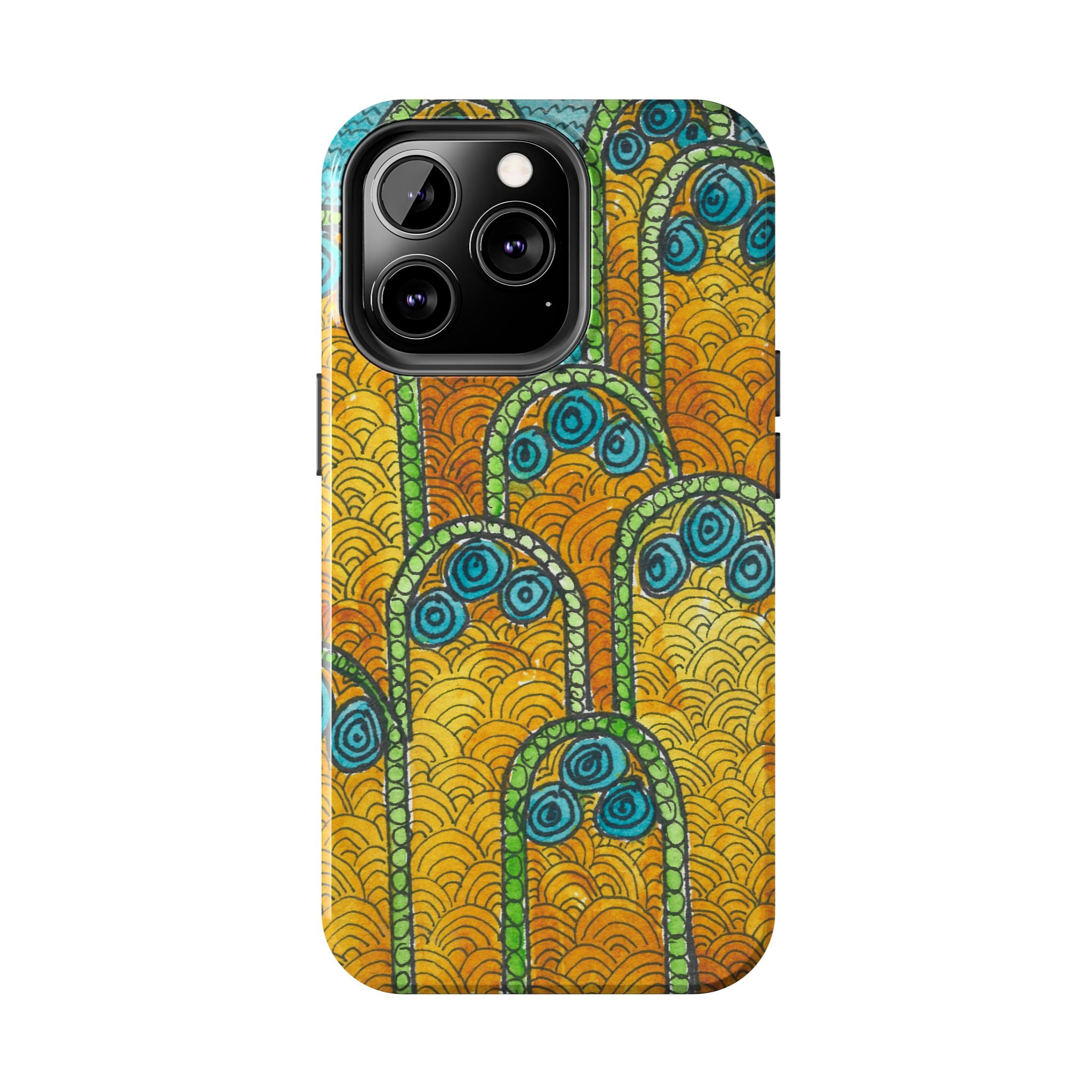 Tough Phone Case - All iPhones and Samsung Galaxys - Exciting Abstract Design #87 Belgrade Impressions - Serbia
