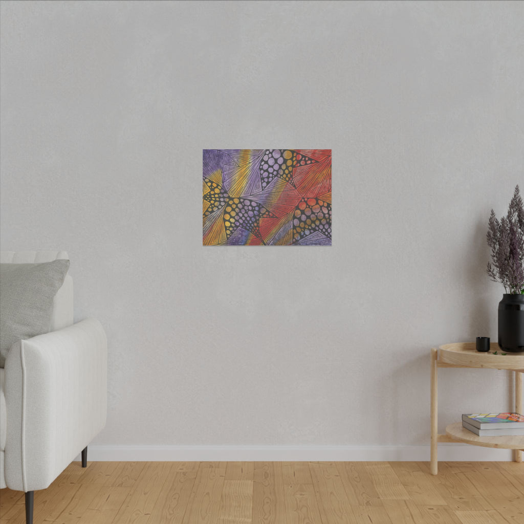 Large Colourful Wall Art, Canvas Prints, For Office, Bedroom or Living Room, or Special Gift #82 Fighting Delusions
