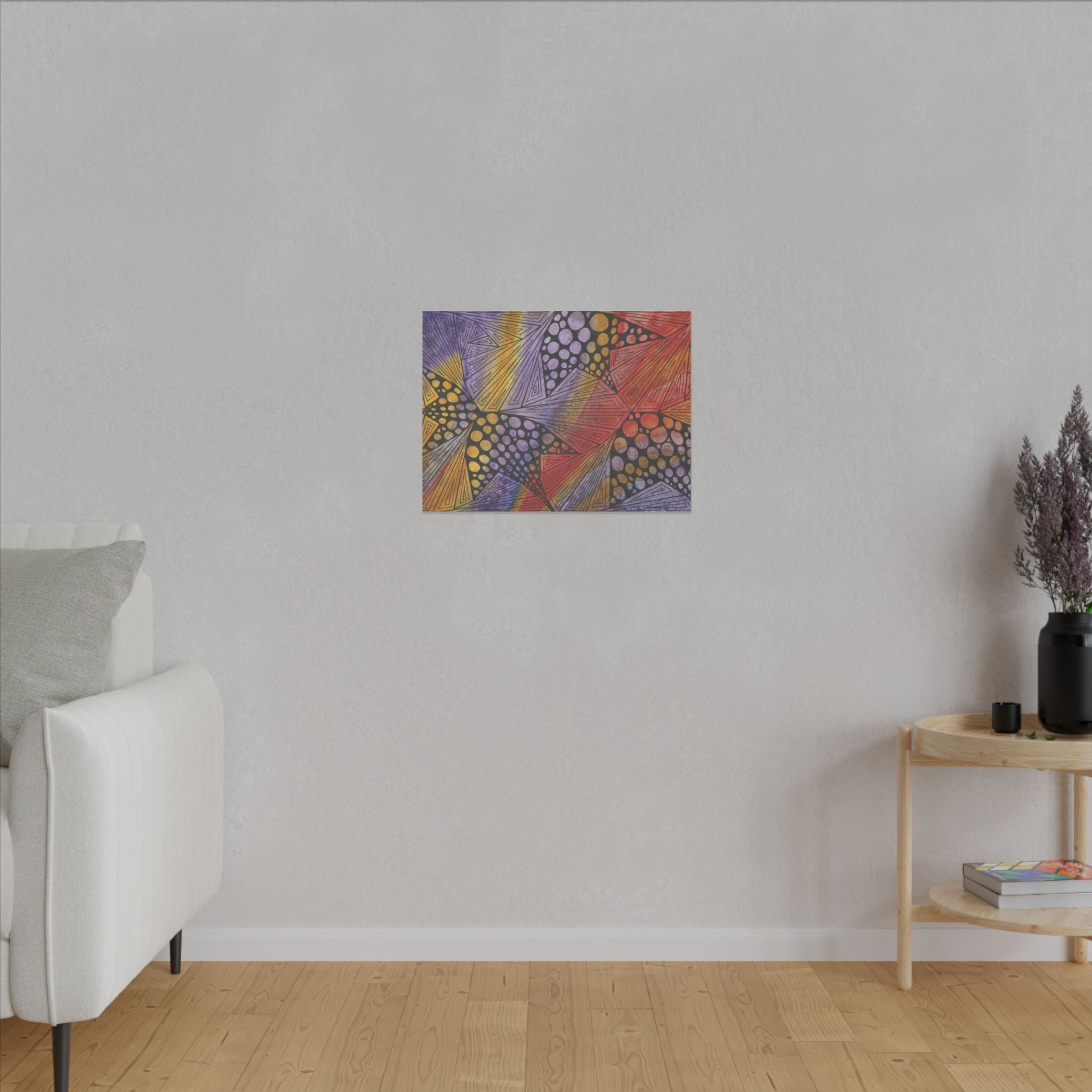 Large Colourful Wall Art, Canvas Prints, For Office, Bedroom or Living Room, or Special Gift #82 Fighting Delusions