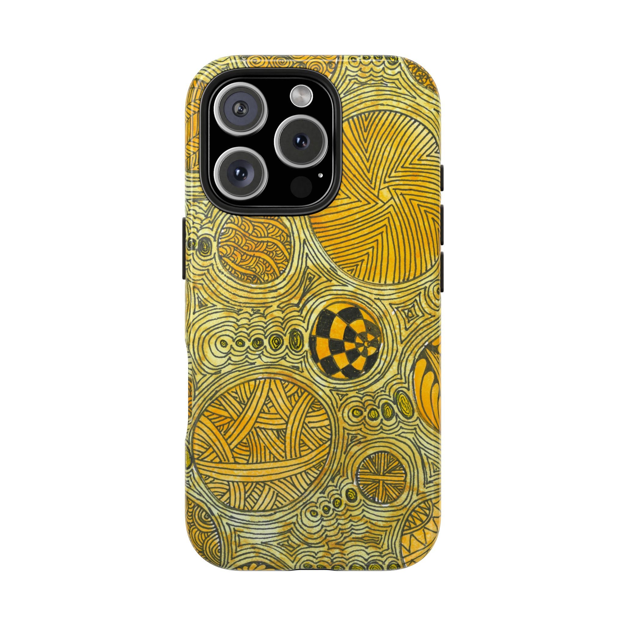 Tough Phone Case - All iPhones and Samsung Galaxys - Exciting Abstract Design #38 The Conversationalist