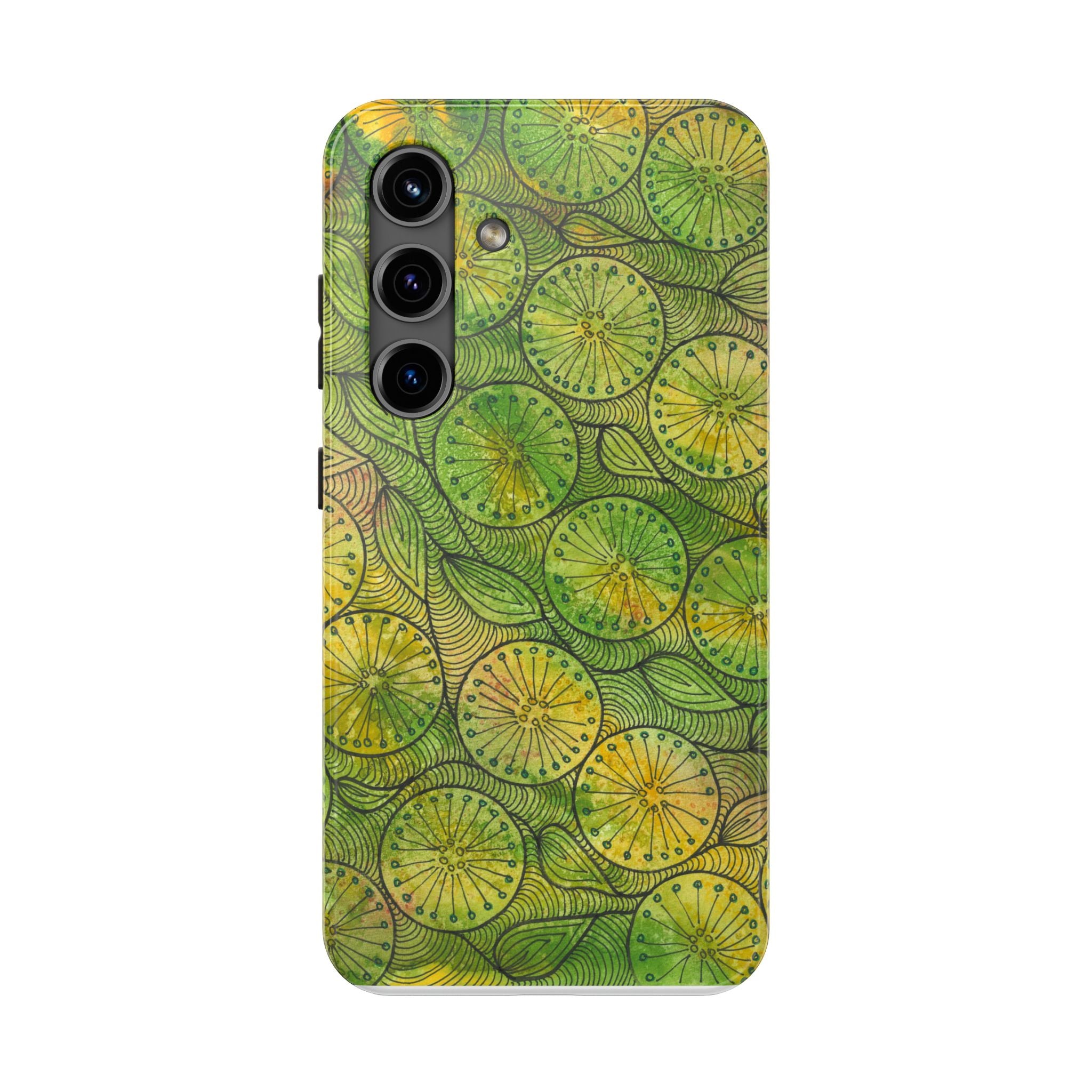 Tough Phone Case - All iPhones and Samsung Galaxys - Exciting Abstract Design #63 Margarita Mondays