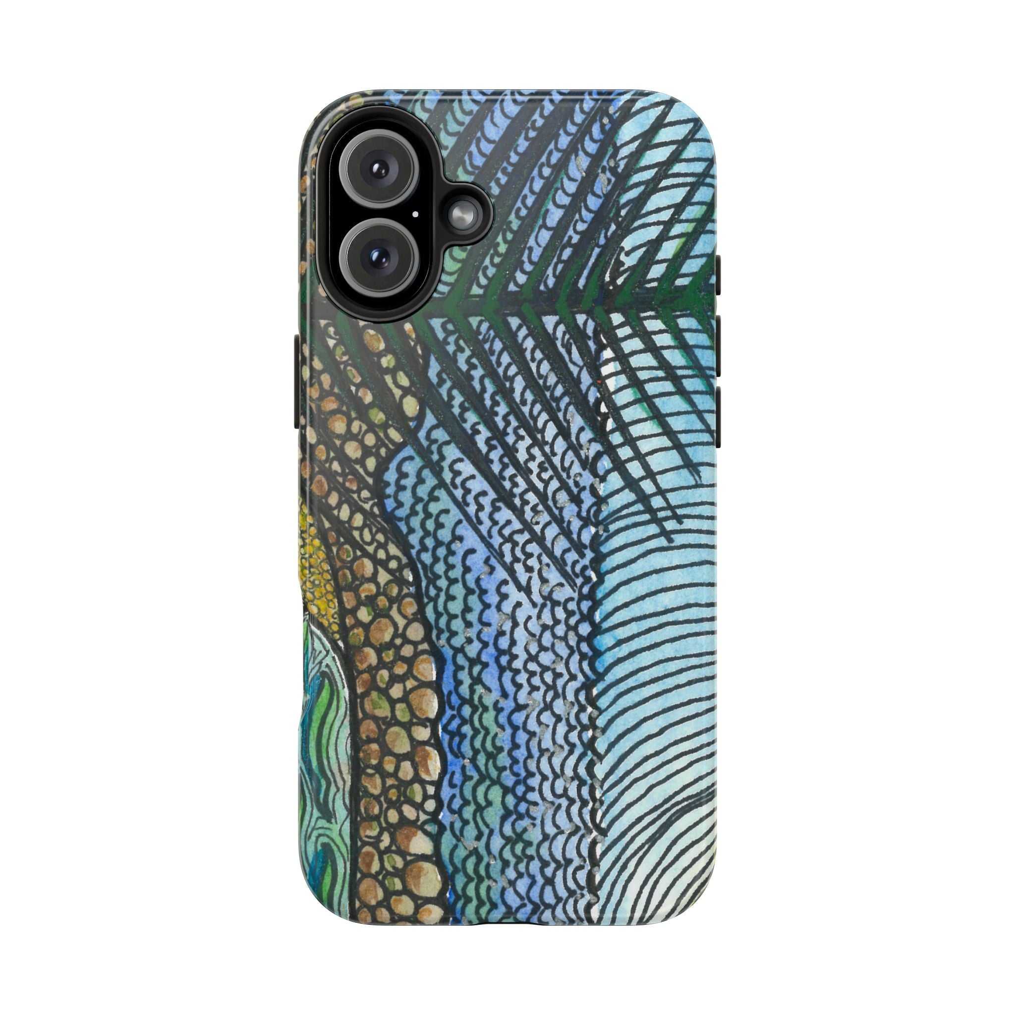 Tough Phone Case - All iPhones and Samsung Galaxys - Exciting Abstract Design #47 Cottesloe