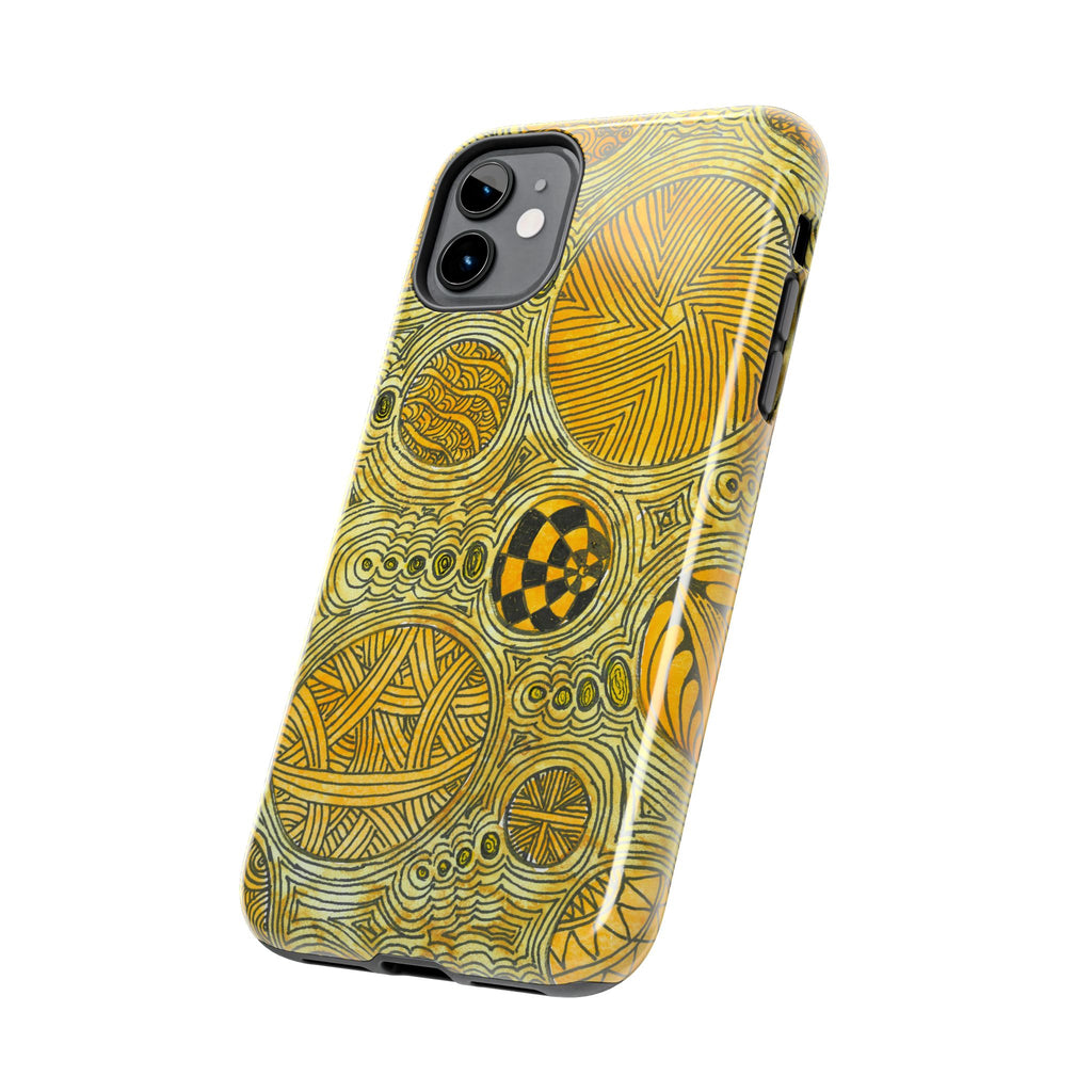Tough Phone Case - All iPhones and Samsung Galaxys - Exciting Abstract Design #38 The Conversationalist