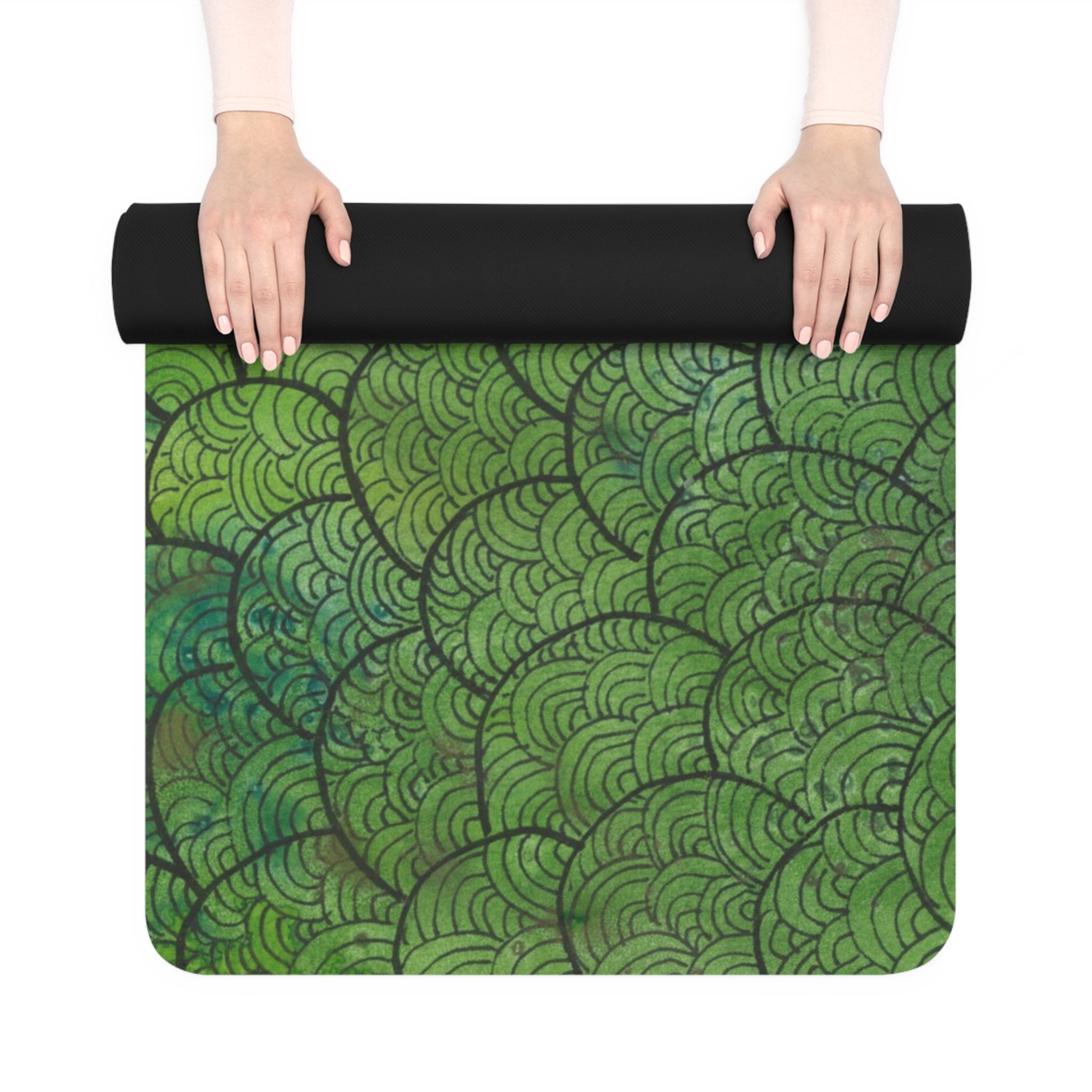 Yoga Mats and Gym Mats. Colourful Abstract Designs. Perfect for Home, Yoga or Gym Class, or a Special Gift #69 New Horizons