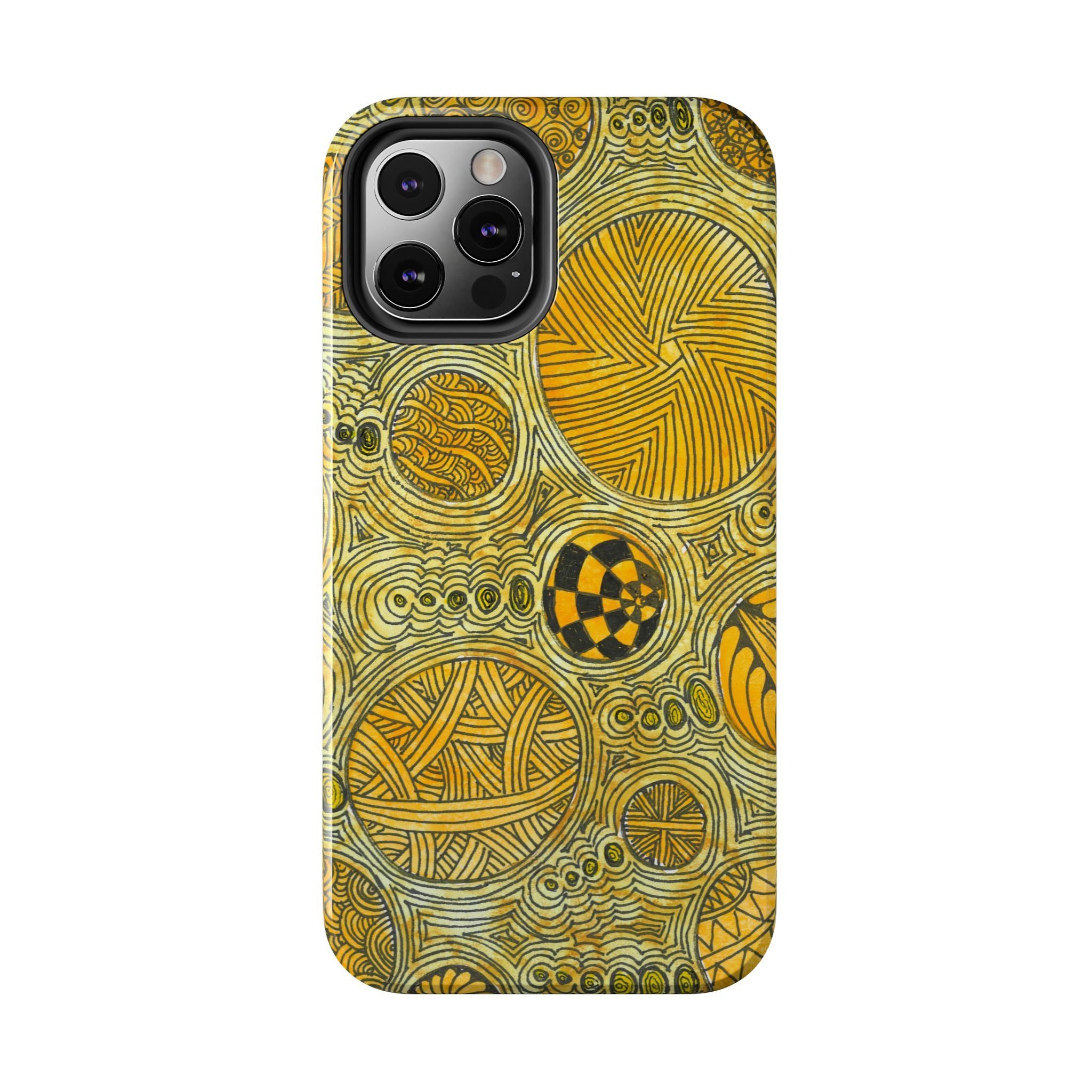 Tough Phone Case - All iPhones and Samsung Galaxys - Exciting Abstract Design #38 The Conversationalist