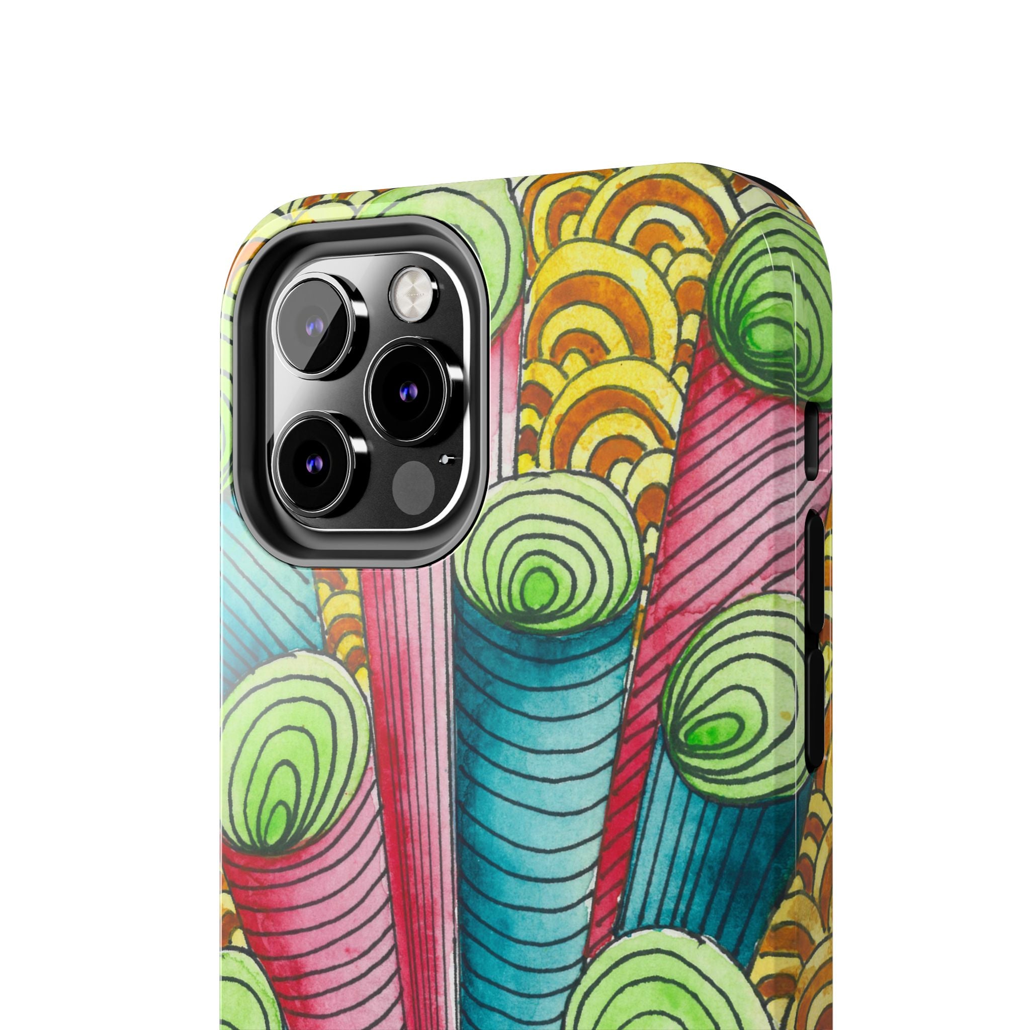 Tough Phone Case - All iPhones and Samsung Galaxys - Exciting Abstract Design #93 On A Mission