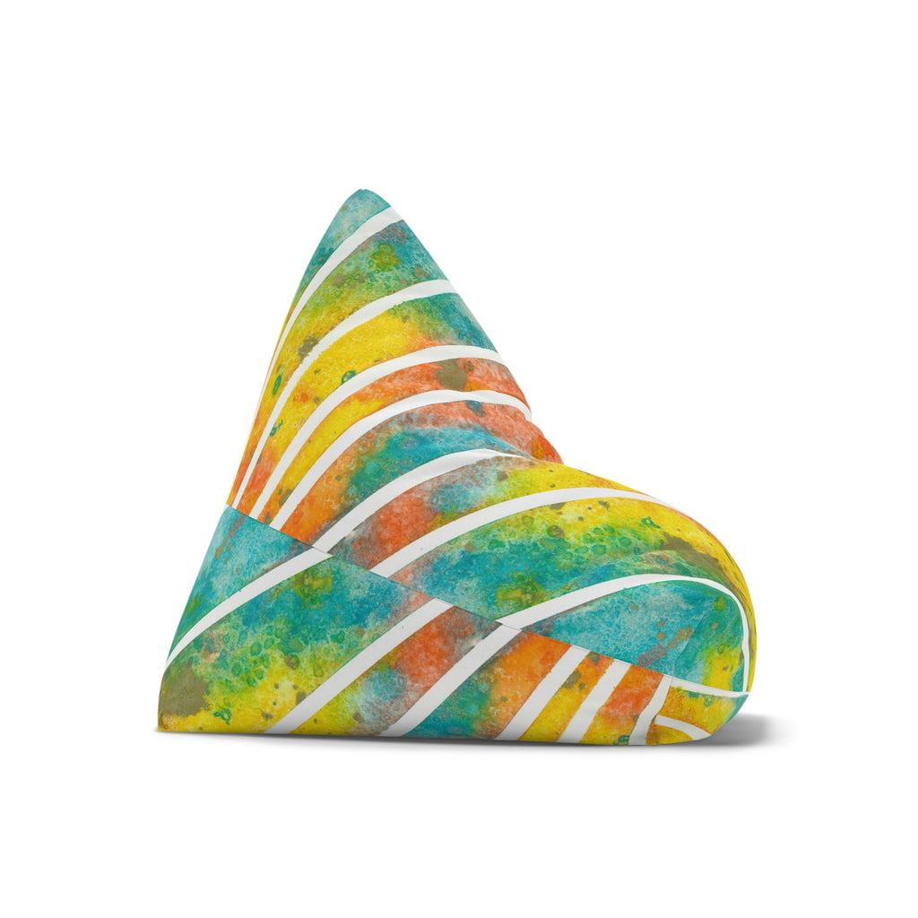 Bean Bag Chair Covers For Indoor & Outdoor - 2 Sizes - Exciting Abstract Design #101 Your Energy Radiates