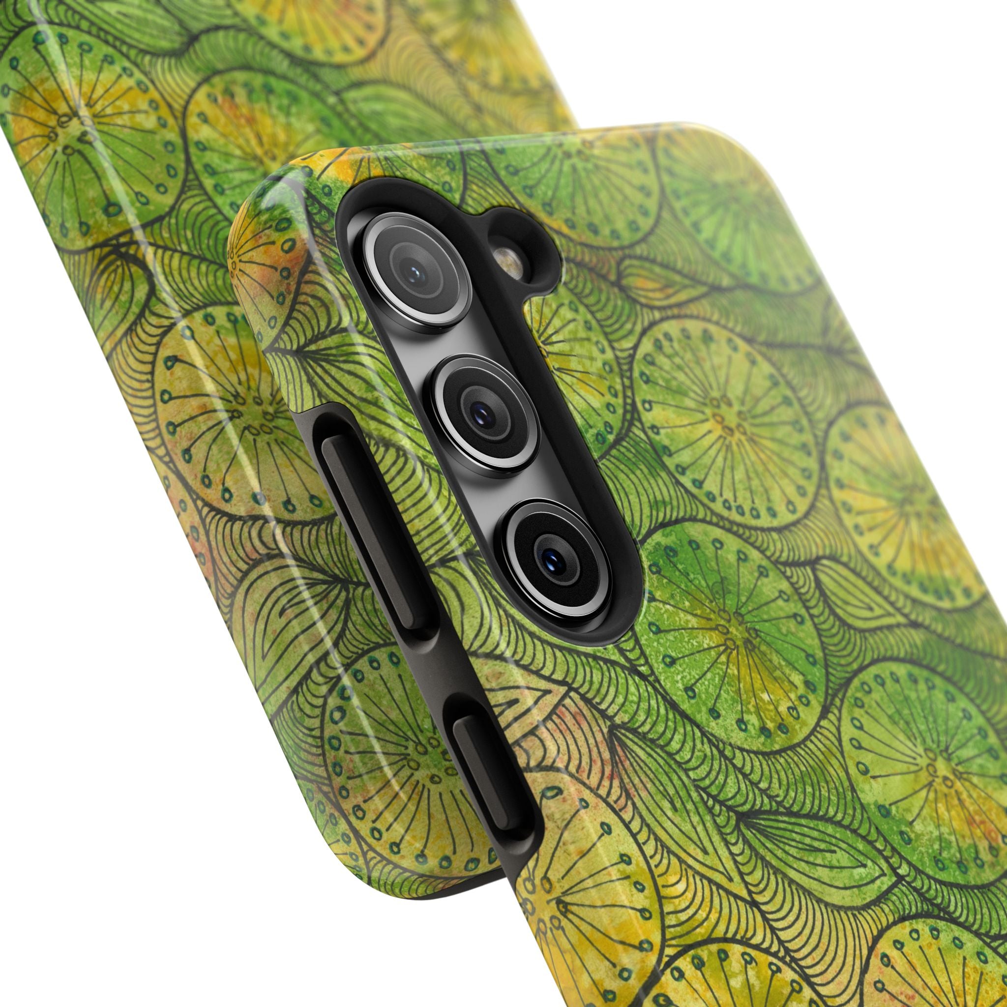 Tough Phone Case - All iPhones and Samsung Galaxys - Exciting Abstract Design #63 Margarita Mondays